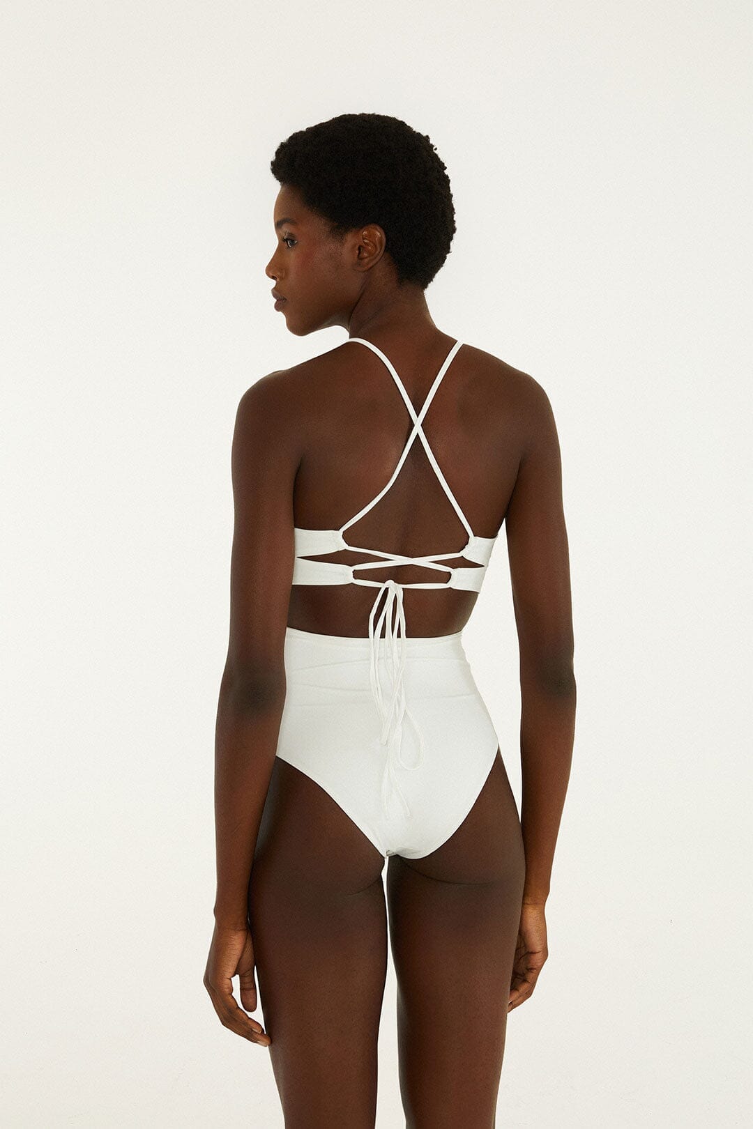 Maillot de bain une pièce court Off-White Stitched Garden