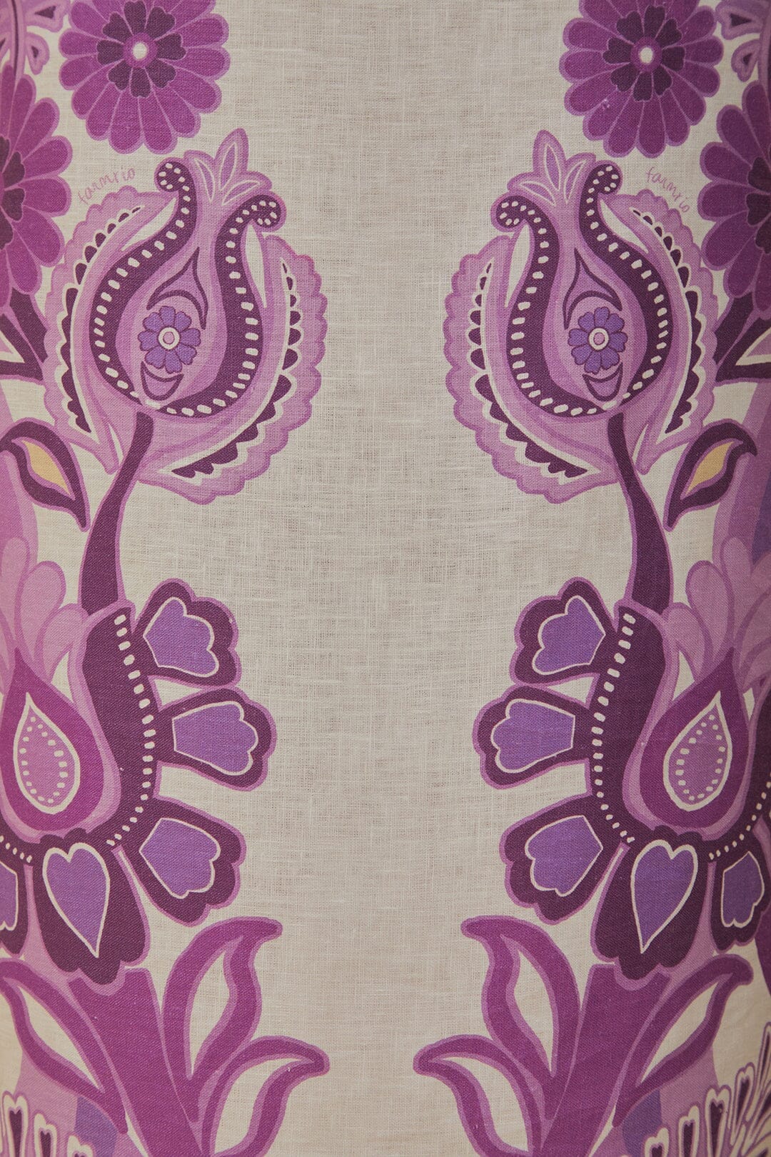 Jupe midi Euroflax™ Crème Festival de Couleurs