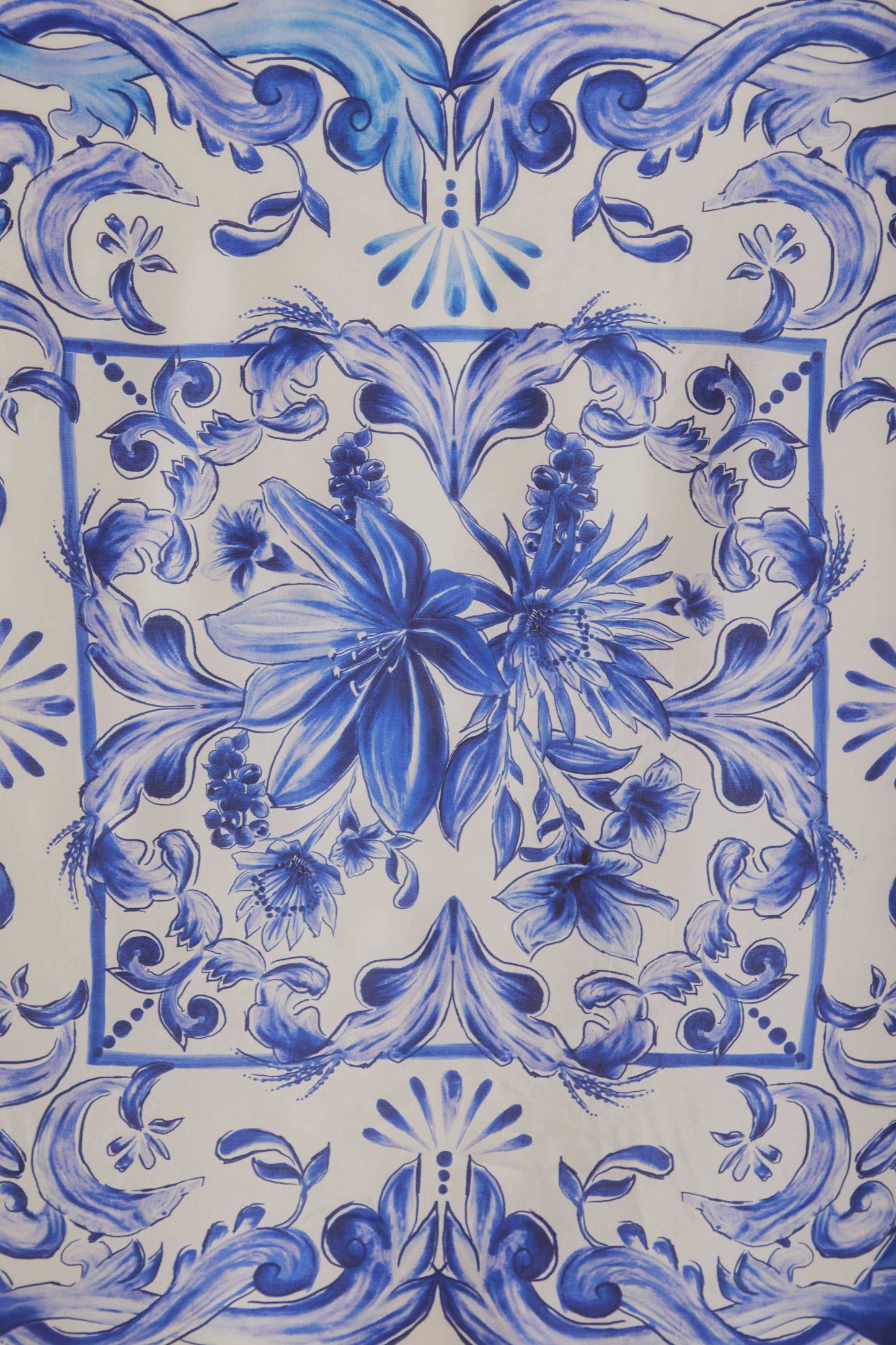 Off-White Garden Tiles Scarf