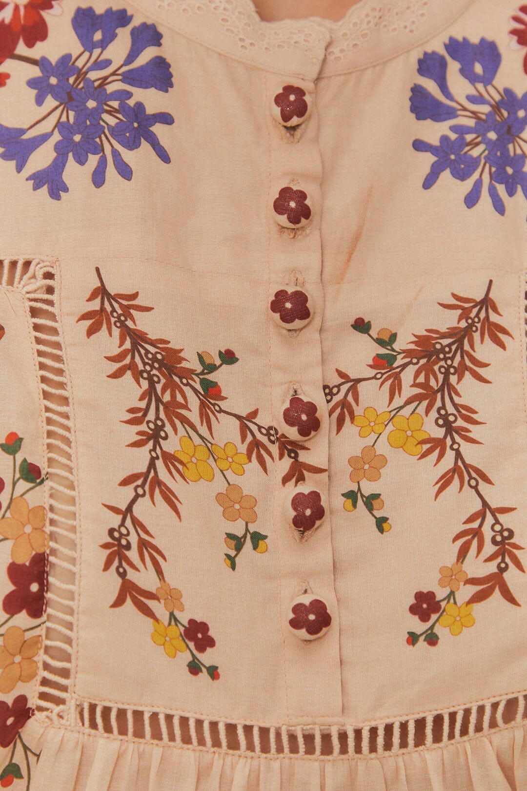 Pink Beauty Bouquet Blouse