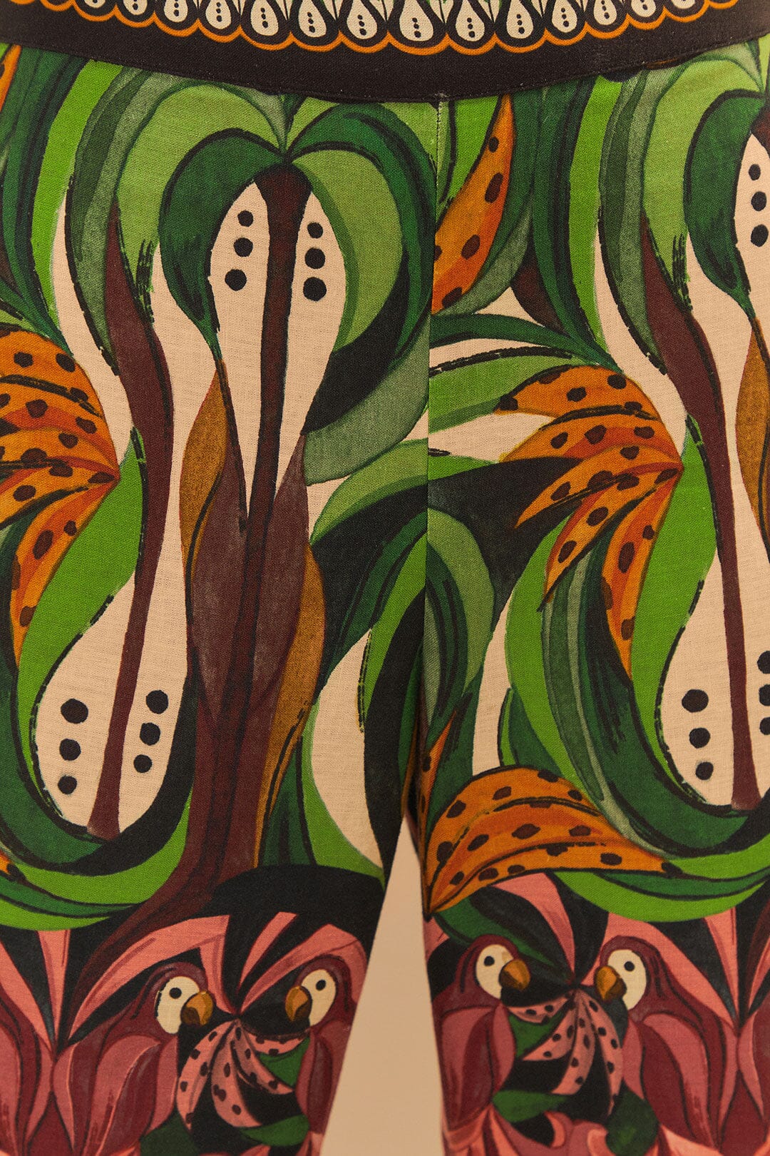 Pantalon Green Coconut Tree Flow LENZING™ ECOVERO™ Euroflax™