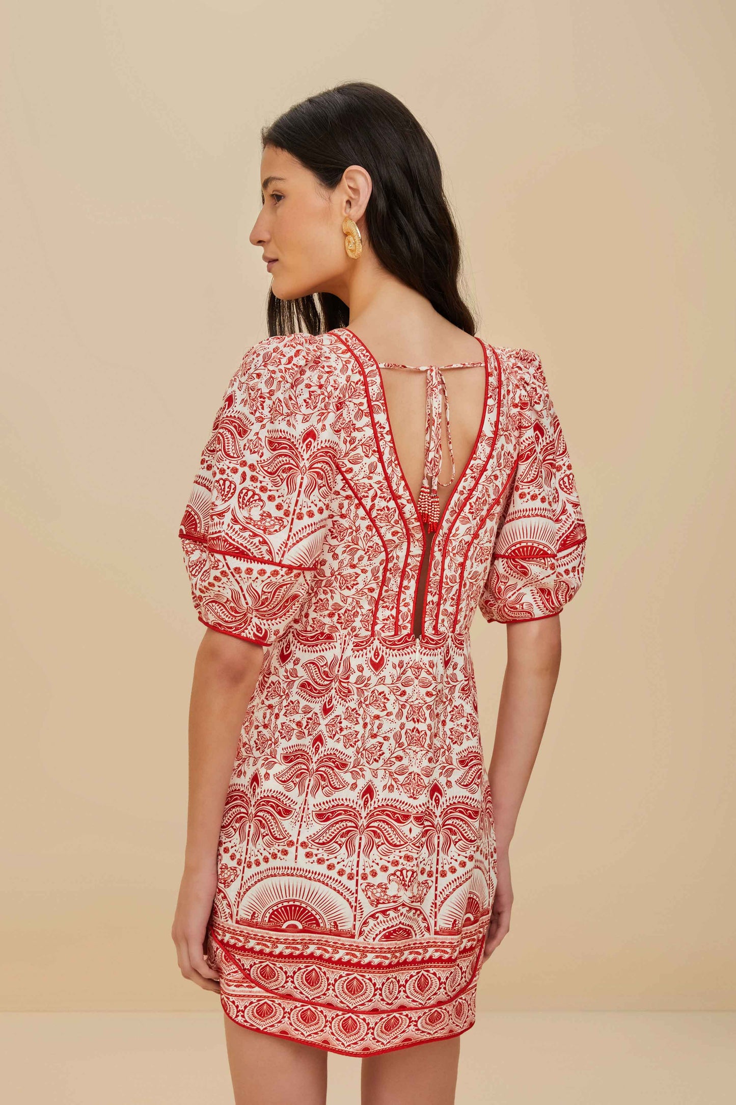 ROBE MINI ROUGE RIVER RIDE