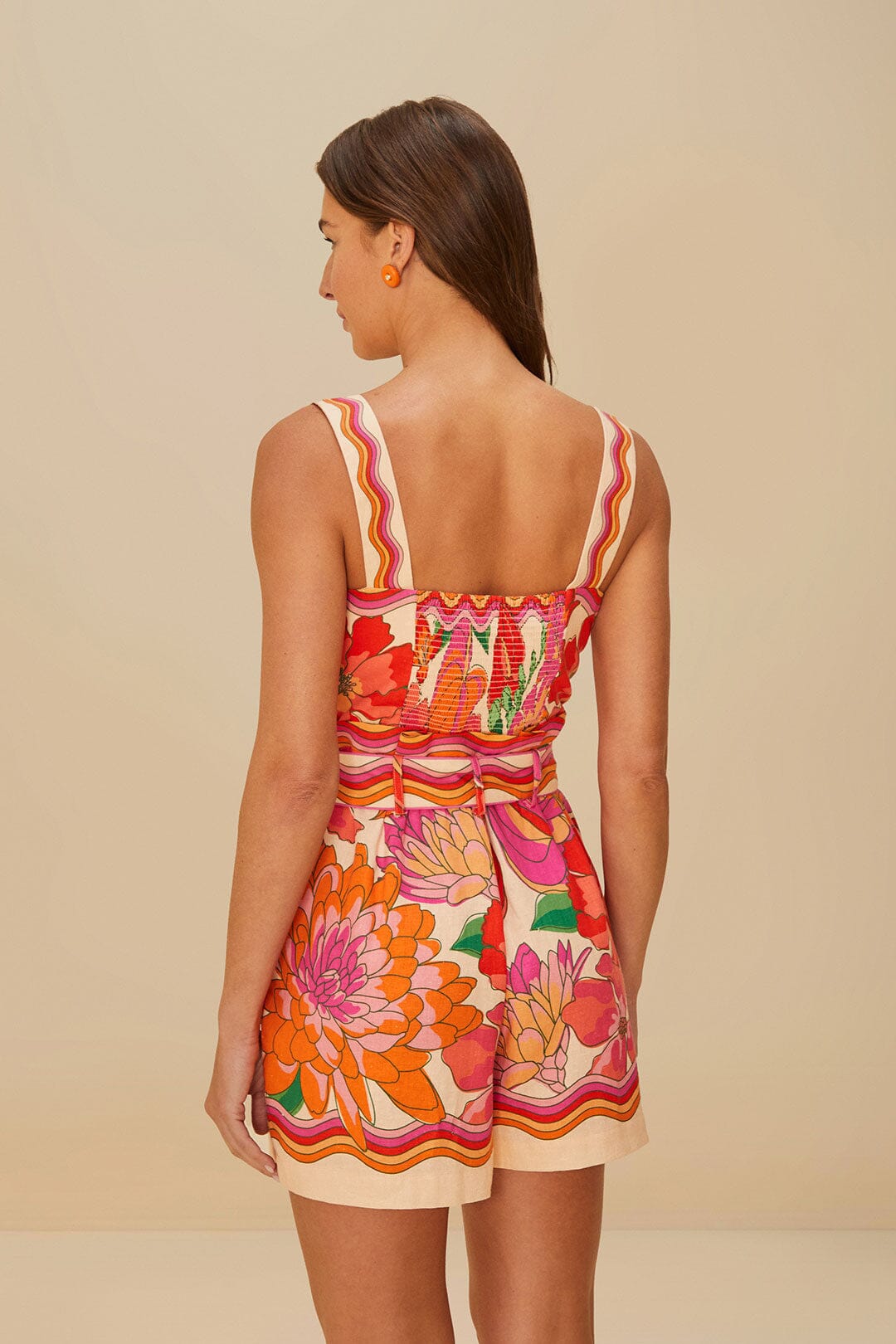 Combishort beige Spring Affair LENZING™ ECOVERO™ Euroflax™