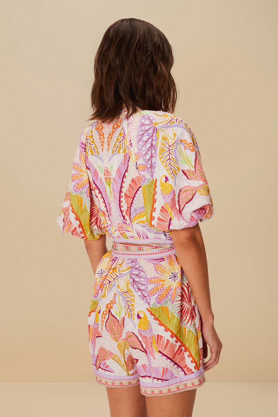 Pearl Jungle Dots Tapestry LENZING™ ECOVERO™ Euroflax™ Romper