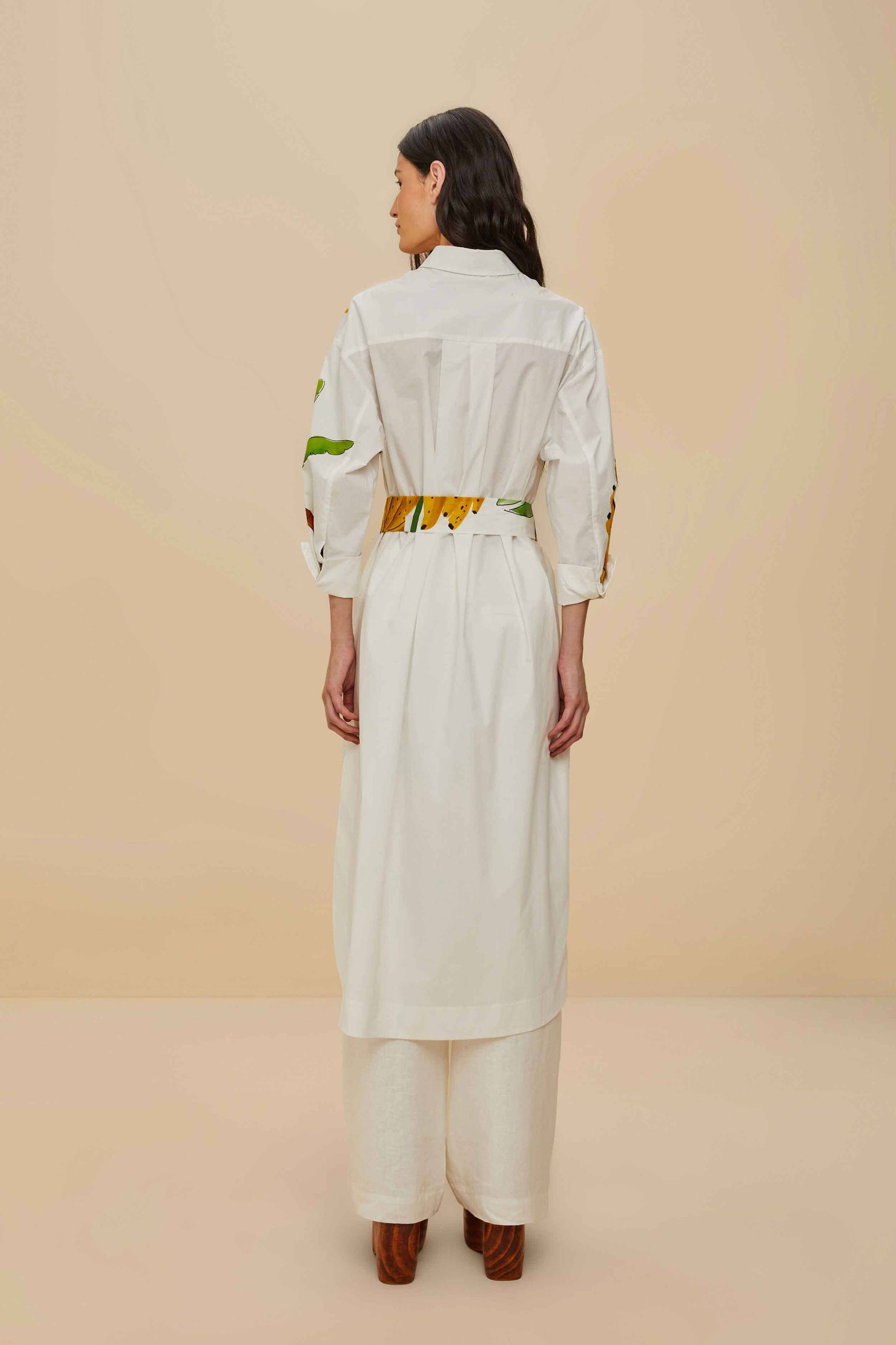 Chemise en coton biologique Off-White Farm Rio