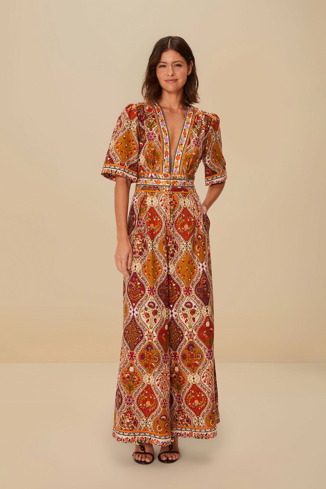 multicolor romantic nature long sleeve maxi dress Nature Green Long Sleeve Floral Maxi Dress