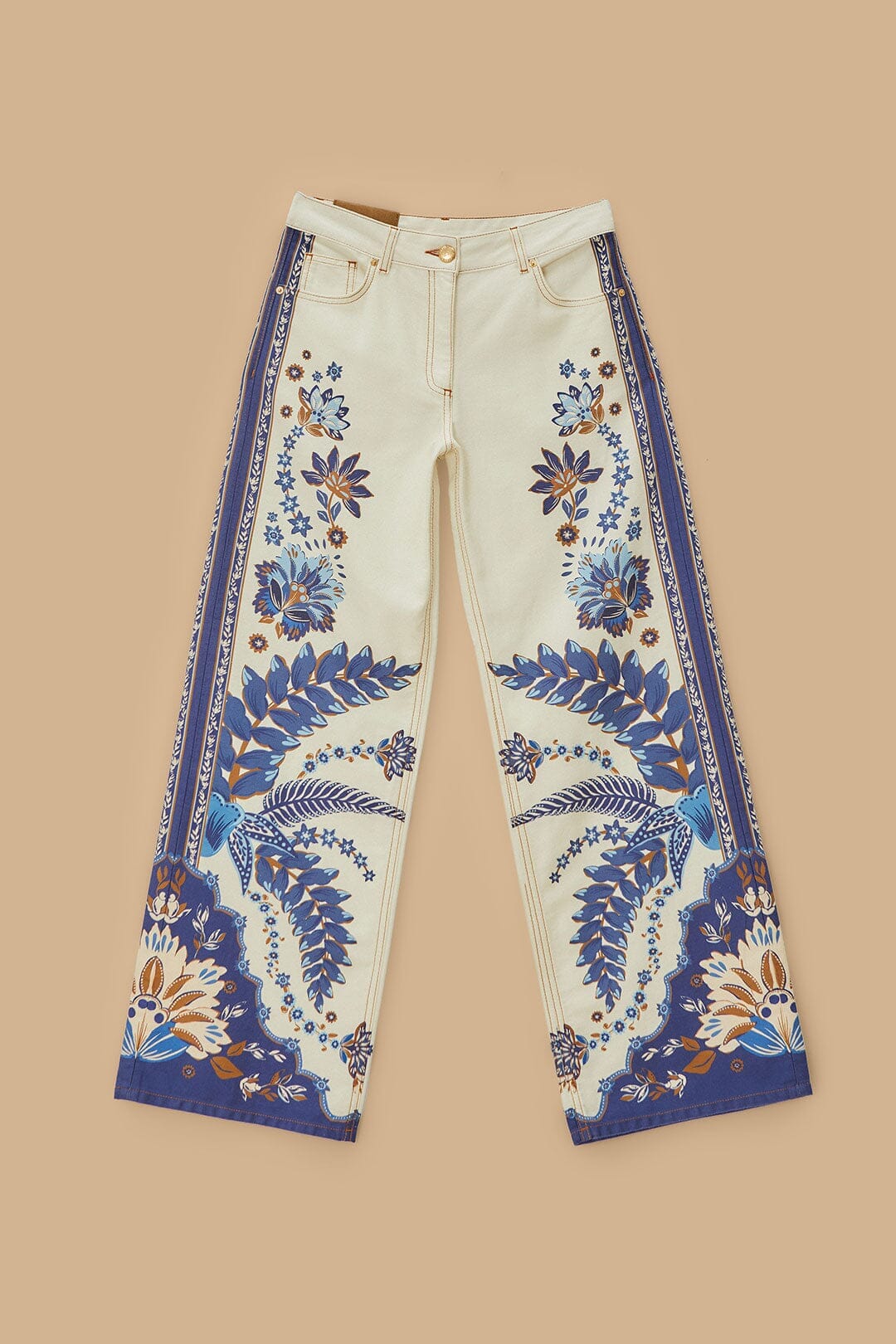 Pantalon tropical Off-White Encanto