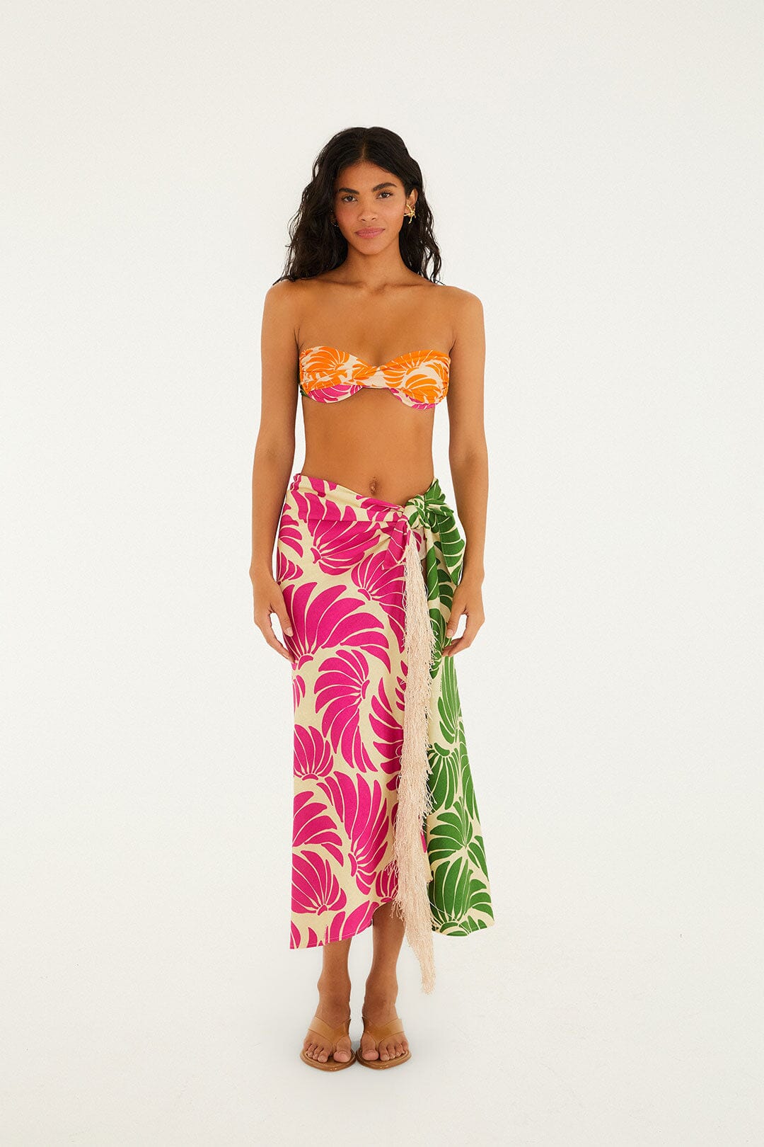 Jupe midi Banana Wings