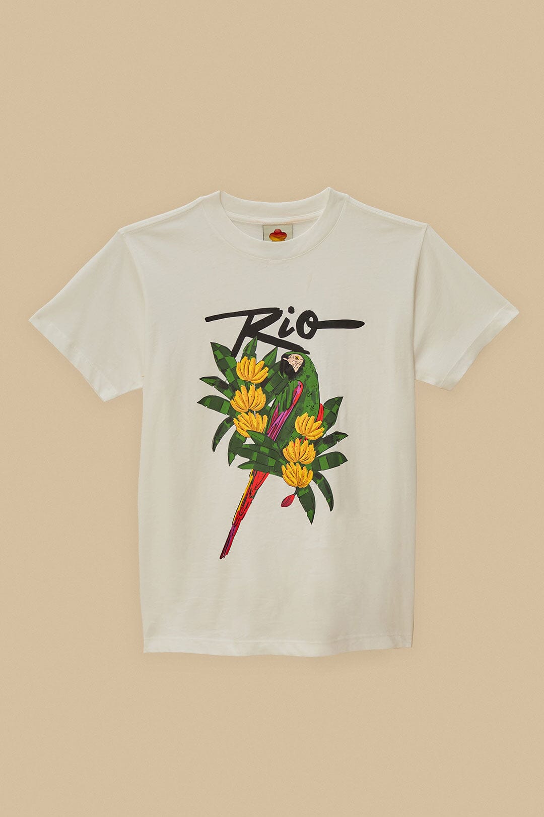 Off-White Rio Macaw Organic Cotton T-Shirt
