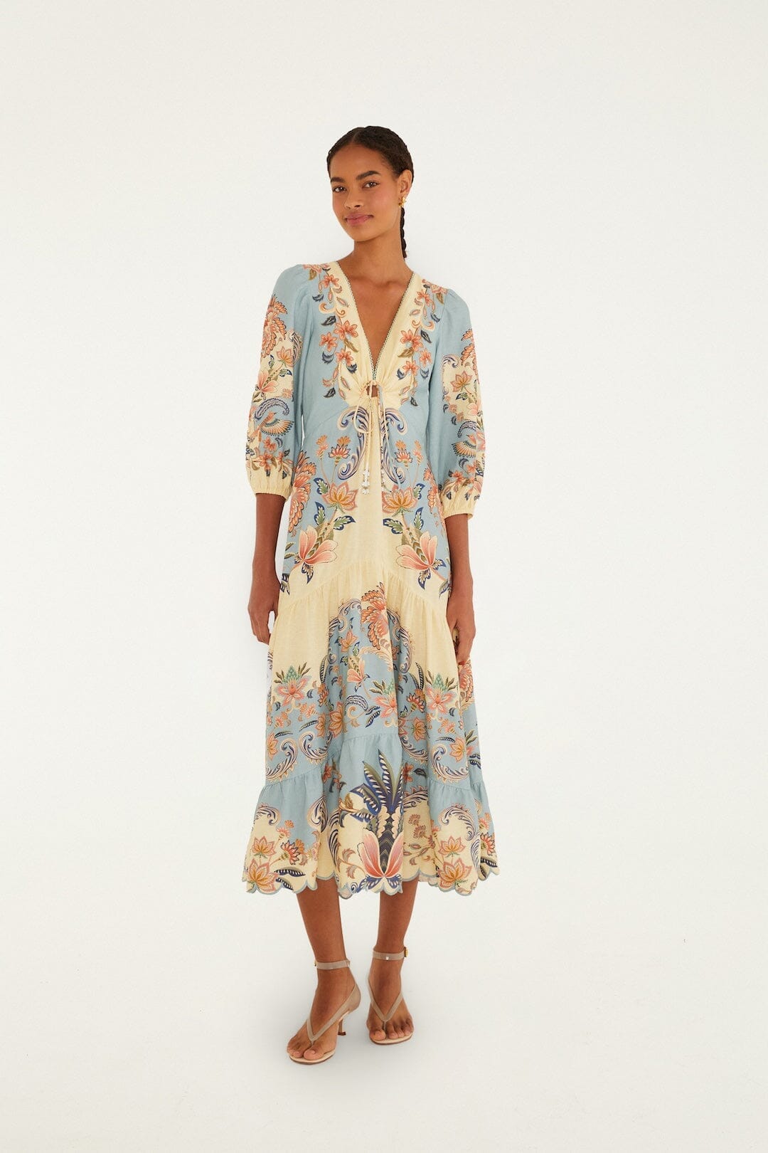 Butter Yellow Boho Beauty Lenzing™ Ecovero™ Euroflax™ Maxi Dress