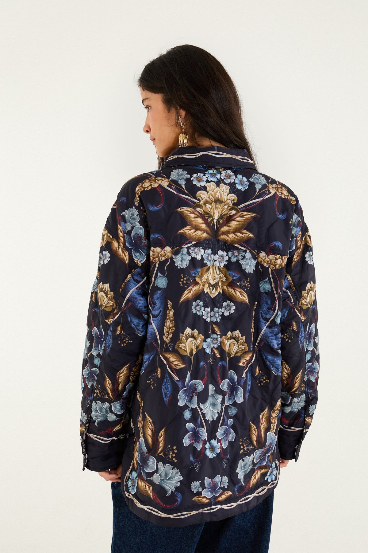 Ipanema Night Reversible Puffer Shirt