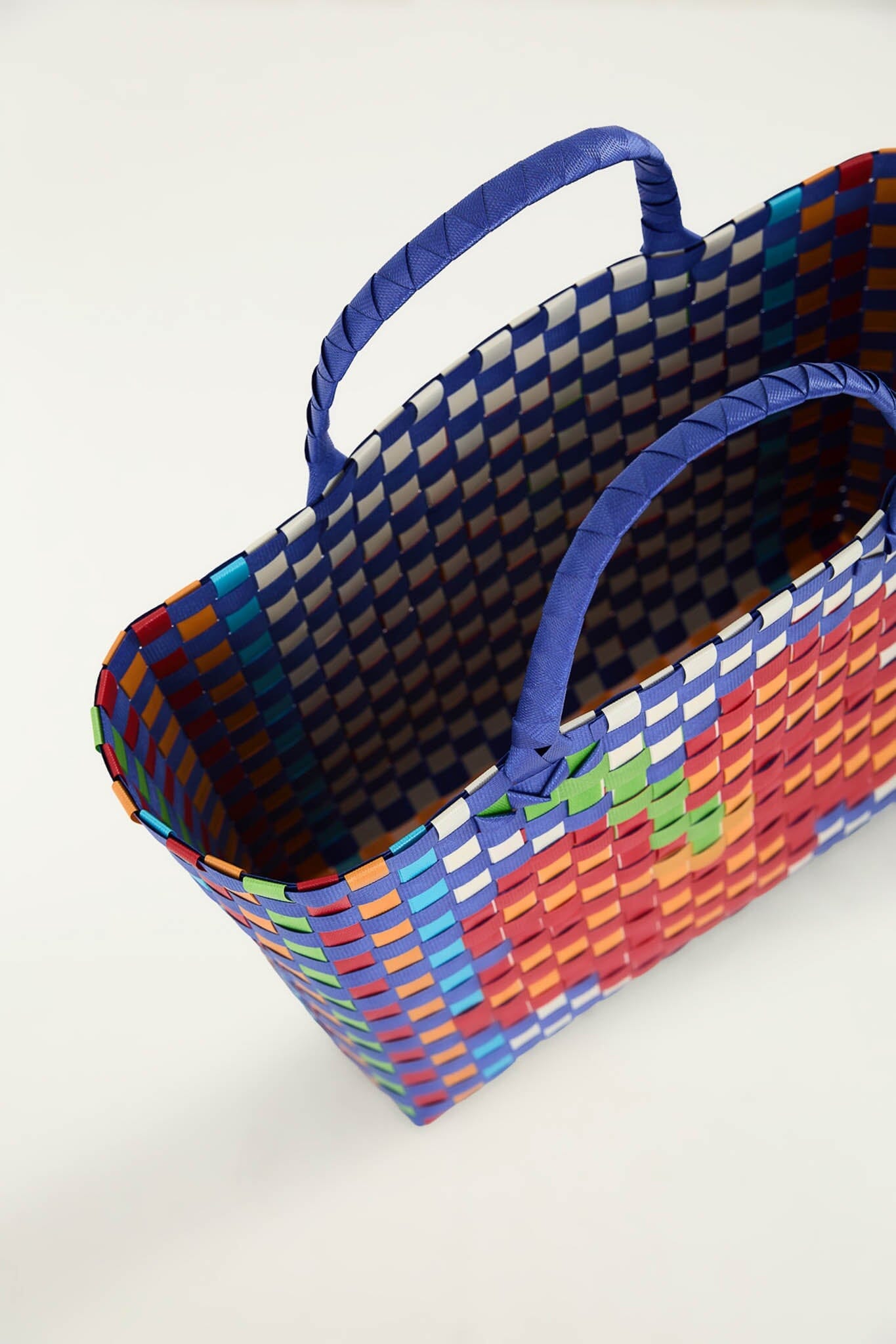 SAC TISSÉ À FLEURS