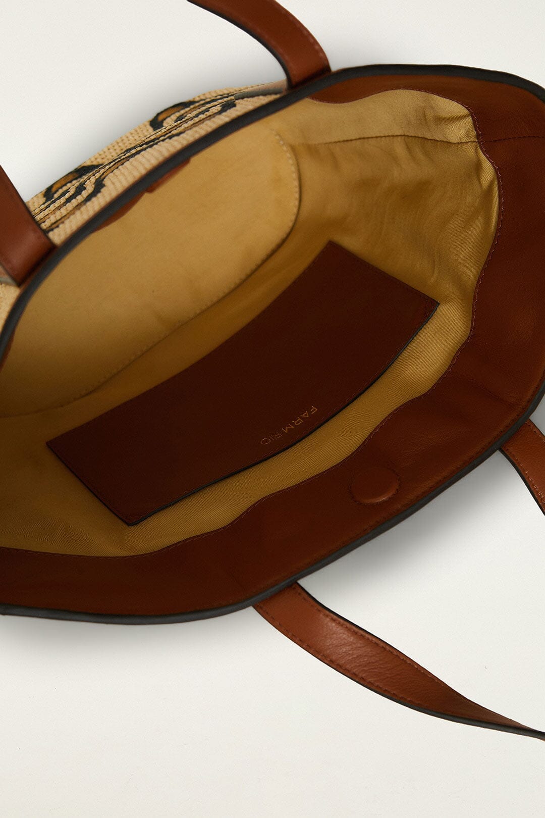 Grand sac cabas en raphia