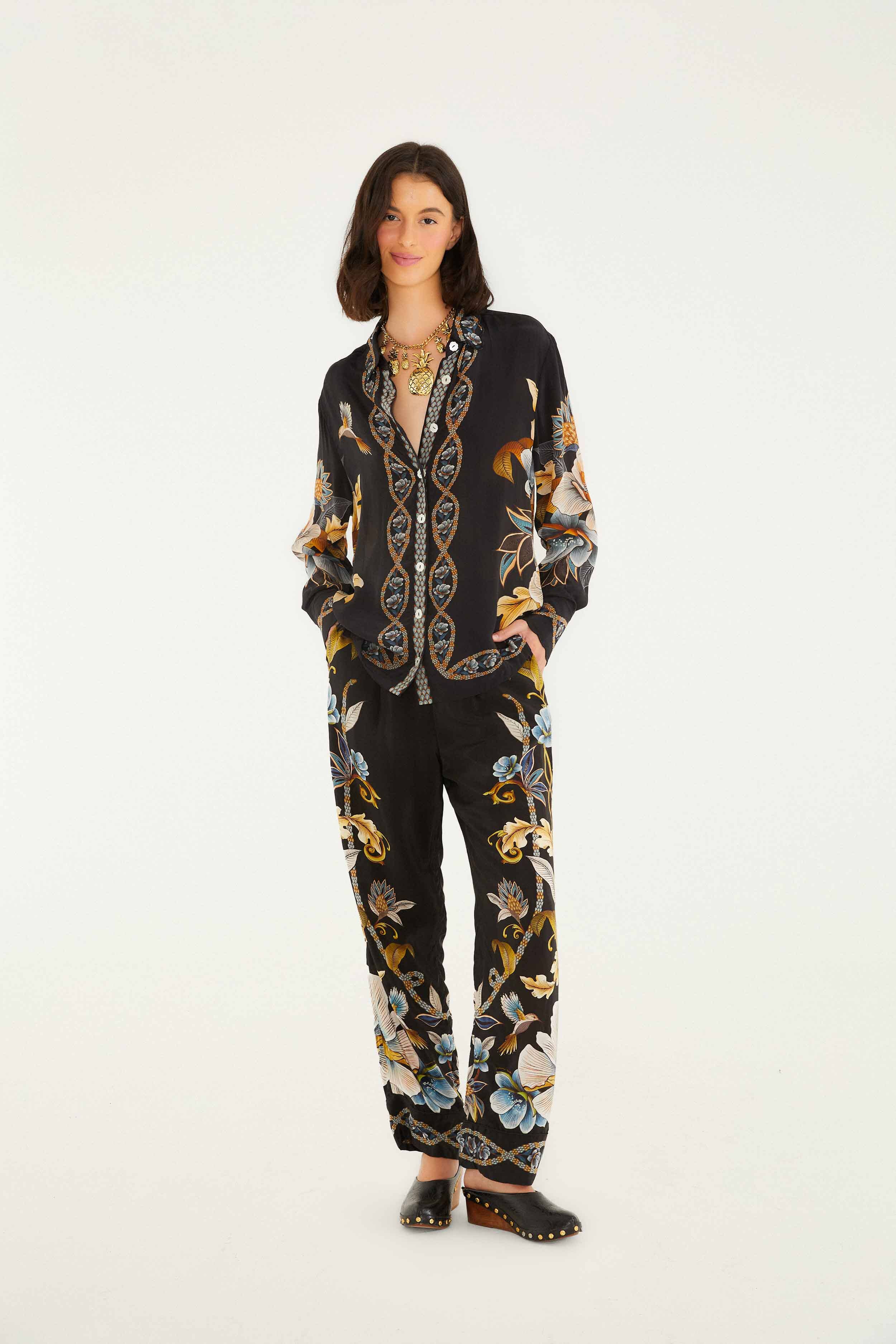 LI'L GARDENER PANT-  BLACK main image 1