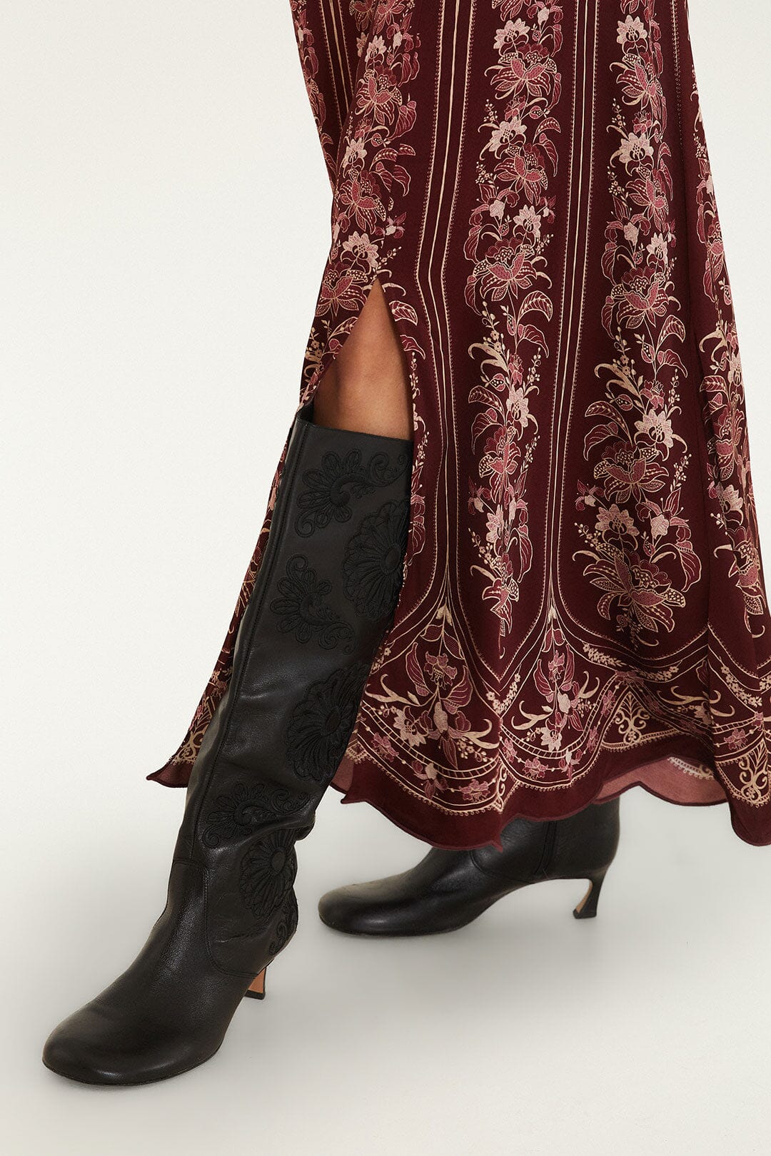 Liz Puff Sleeve Maxi Dress