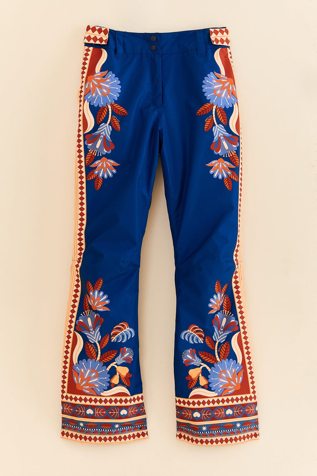 Blue Nature Beauty Ski Pants