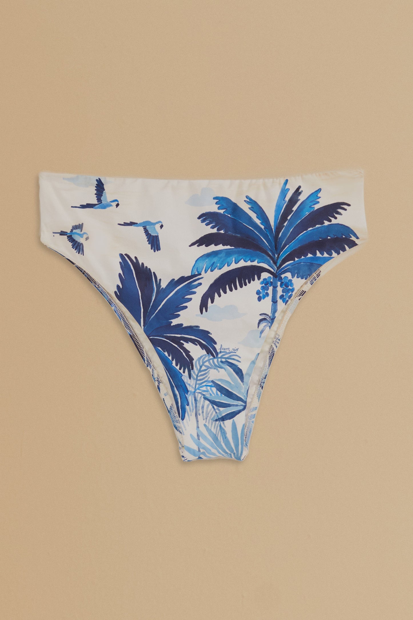 Bas de bikini taille haute Dream Sky