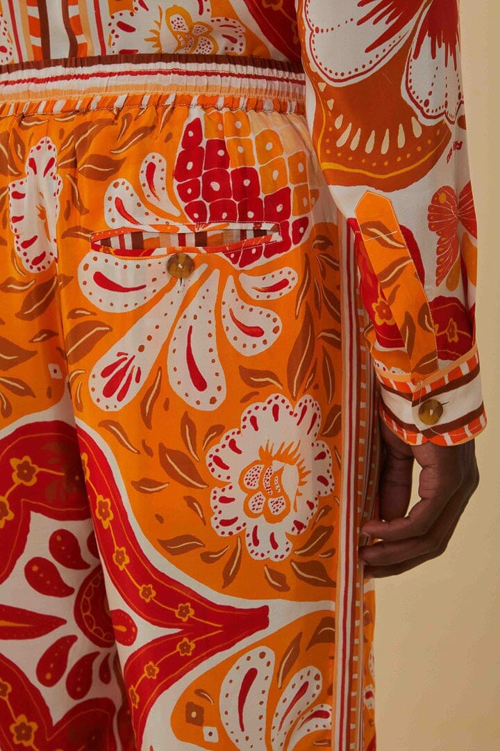 Magnifique pantalon écharpe