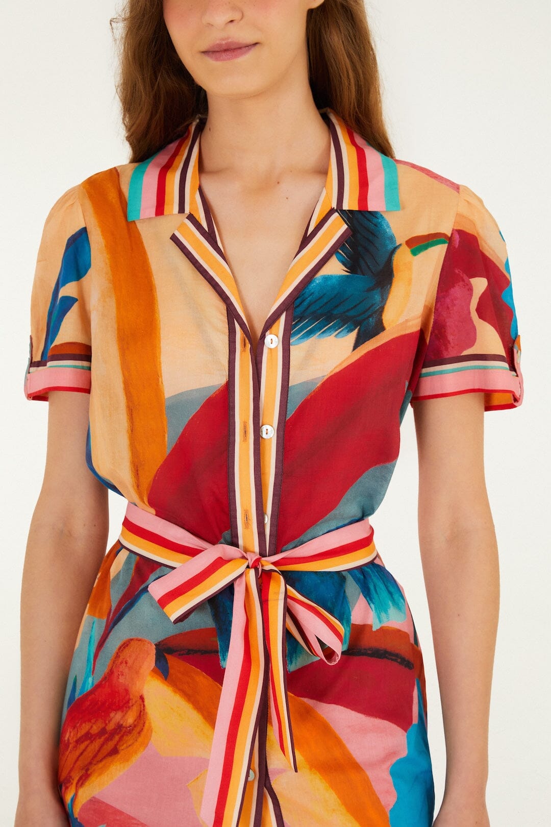 Atlantic Rain Forest Multicolored Mini Dress