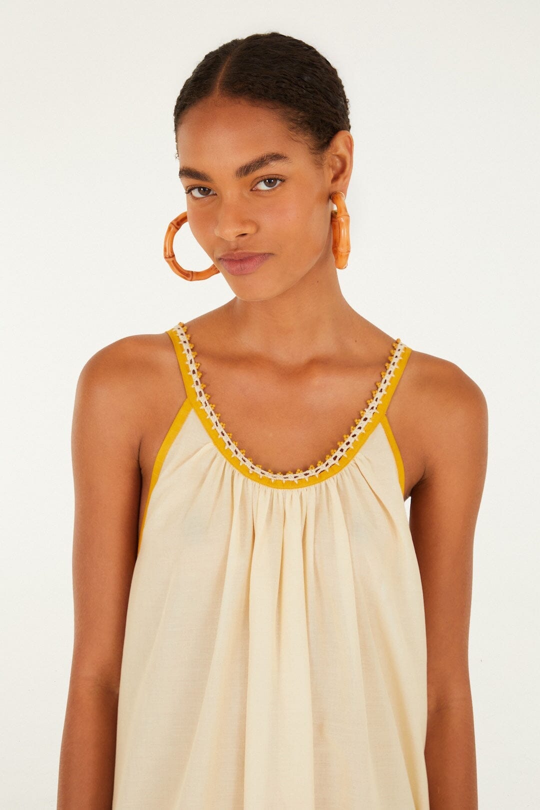 Light Blush Hilo Stripes Maxi Dress