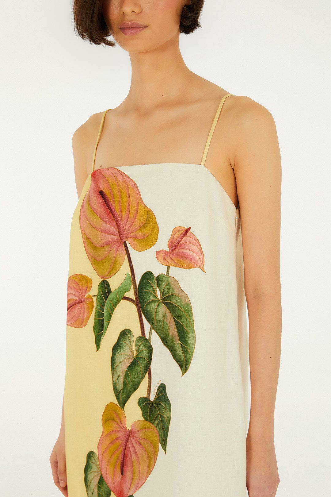 ANTURIUM GOLDGELBES KLEID