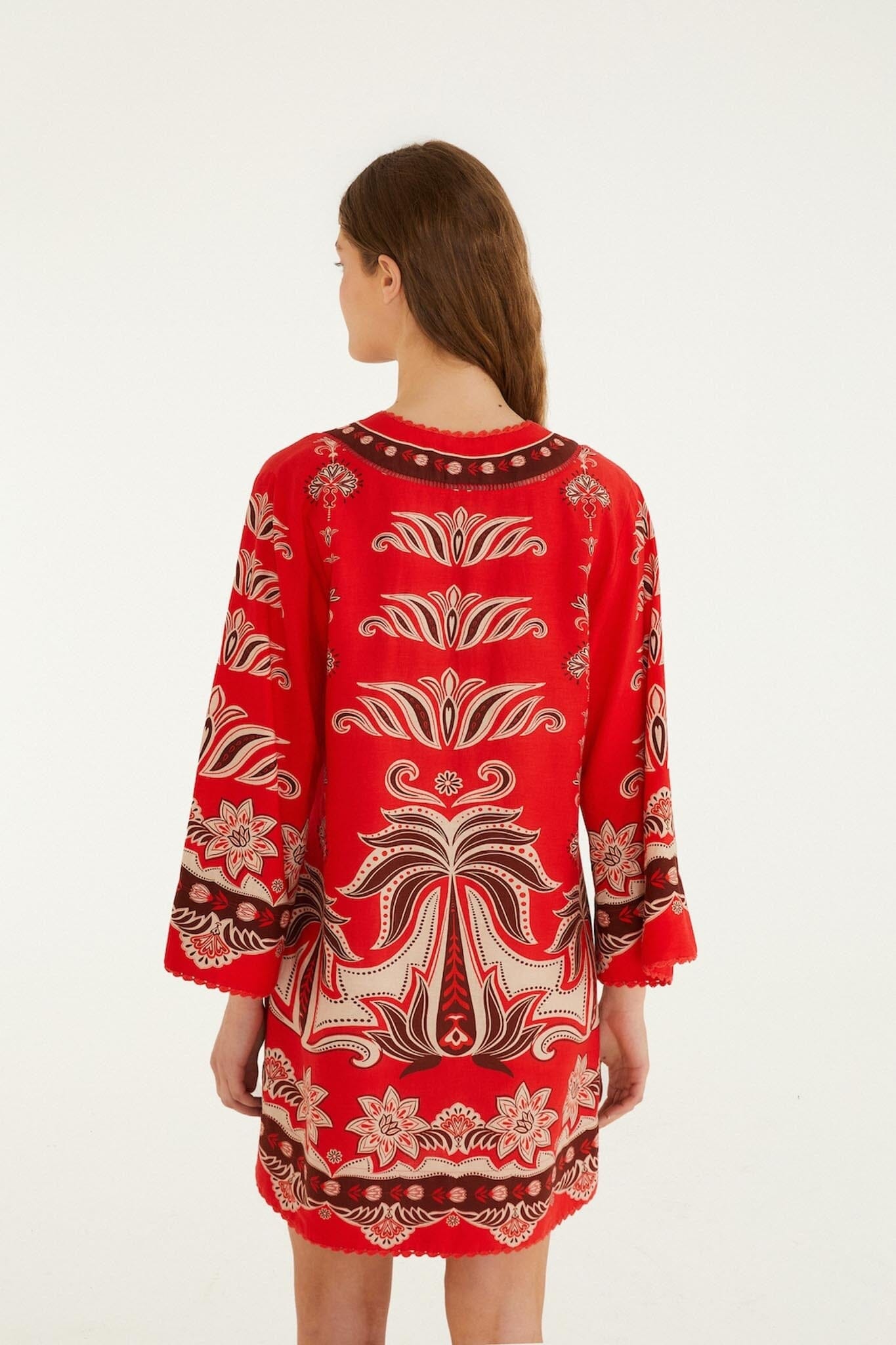AINIKA GARDEN ROTES MINIKLEID