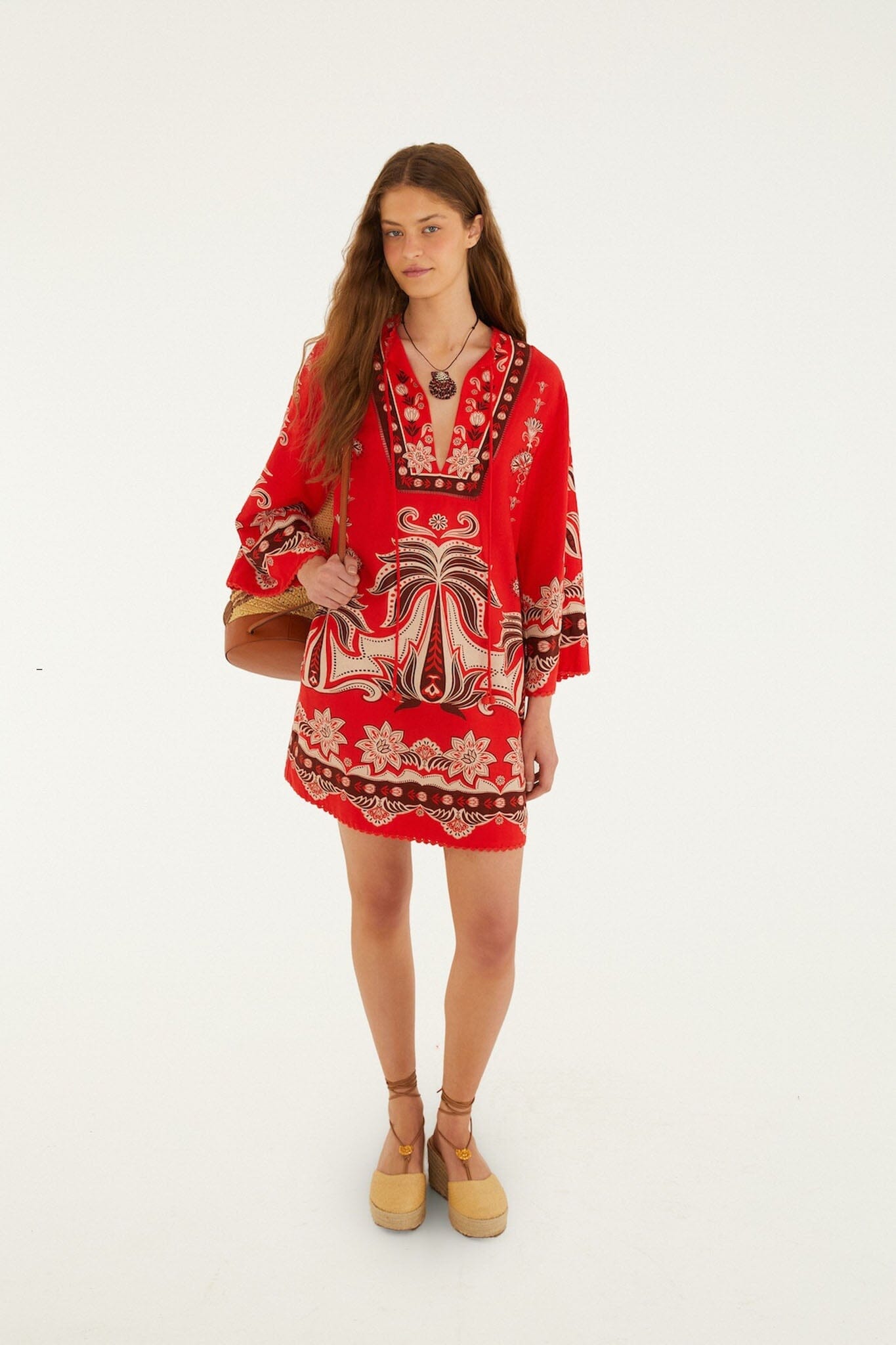 AINIKA GARDEN ROTES MINIKLEID