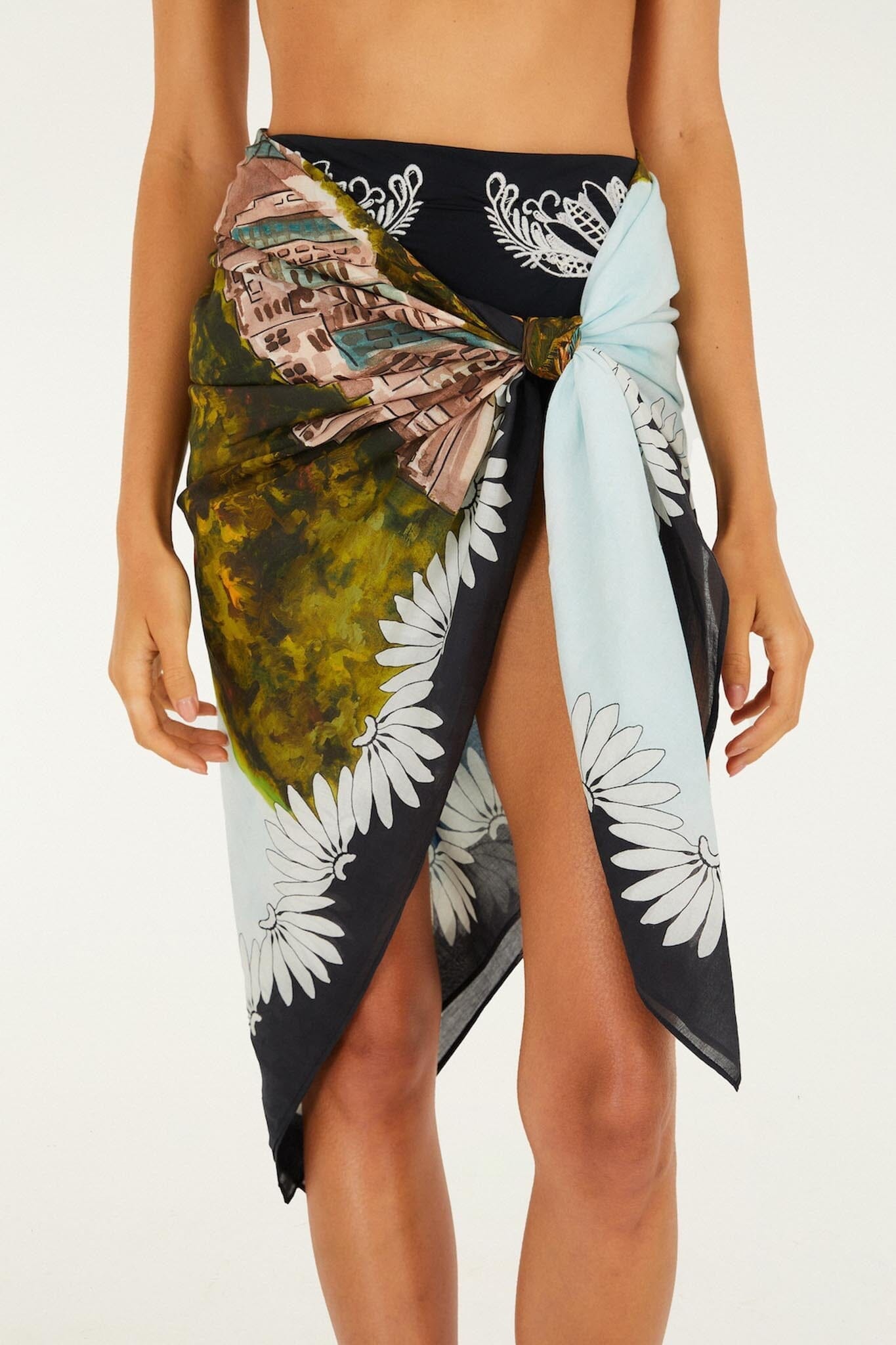 SALON MULTICOLORE DE LA PLAGE DE COPACABANA