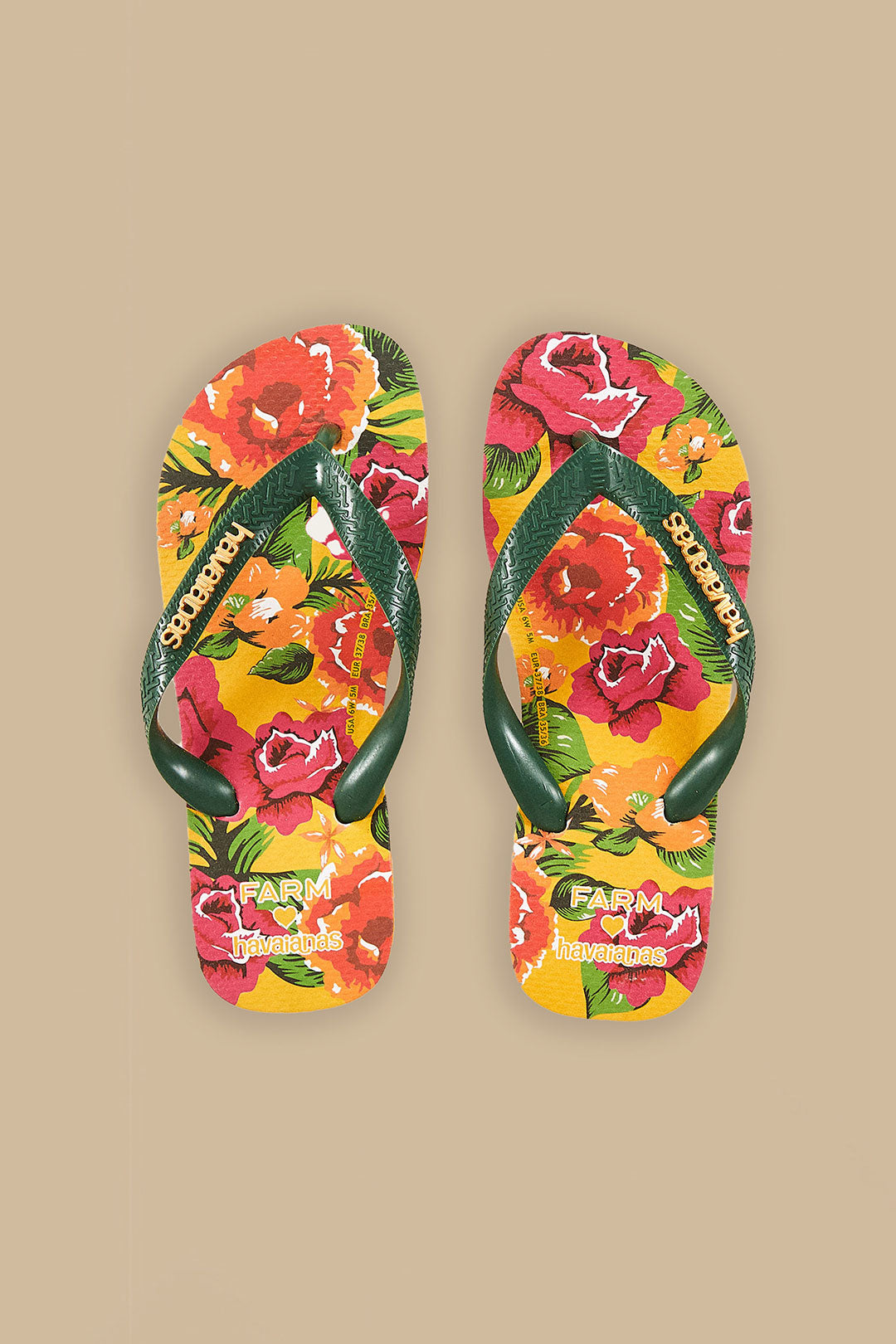 Yellow Chita Havaianas Sandals