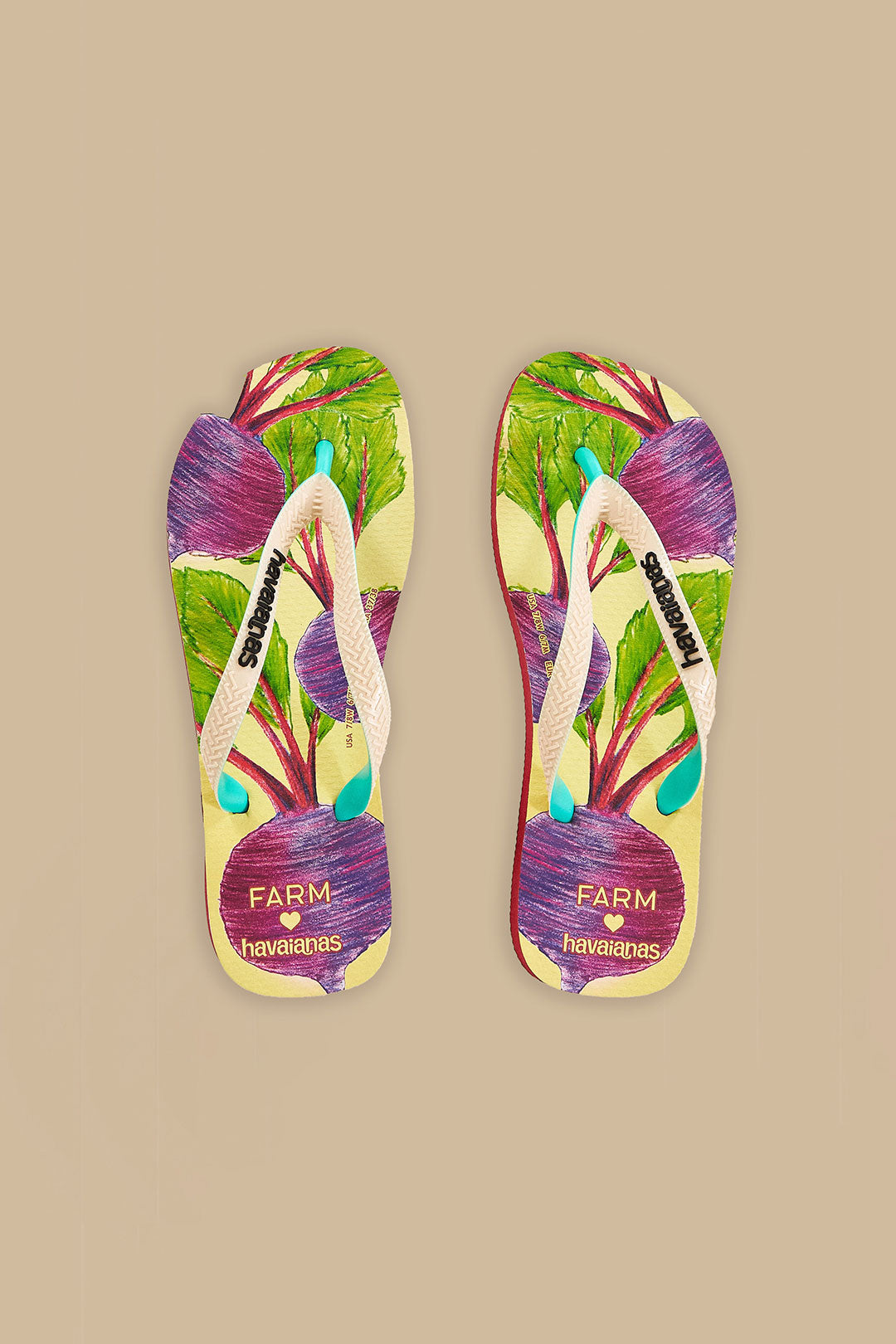 Radish Havaianas Sandals