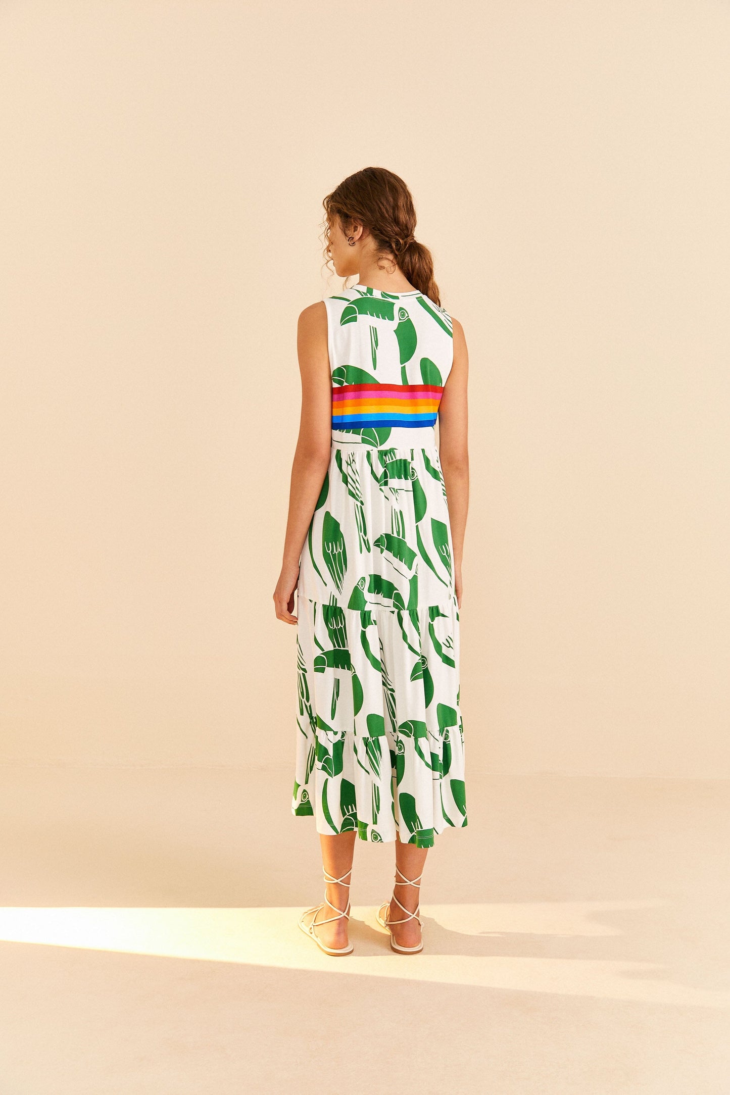 farm rio toucan maxi dress Toucan Tree Sleeveless Maxi Dress