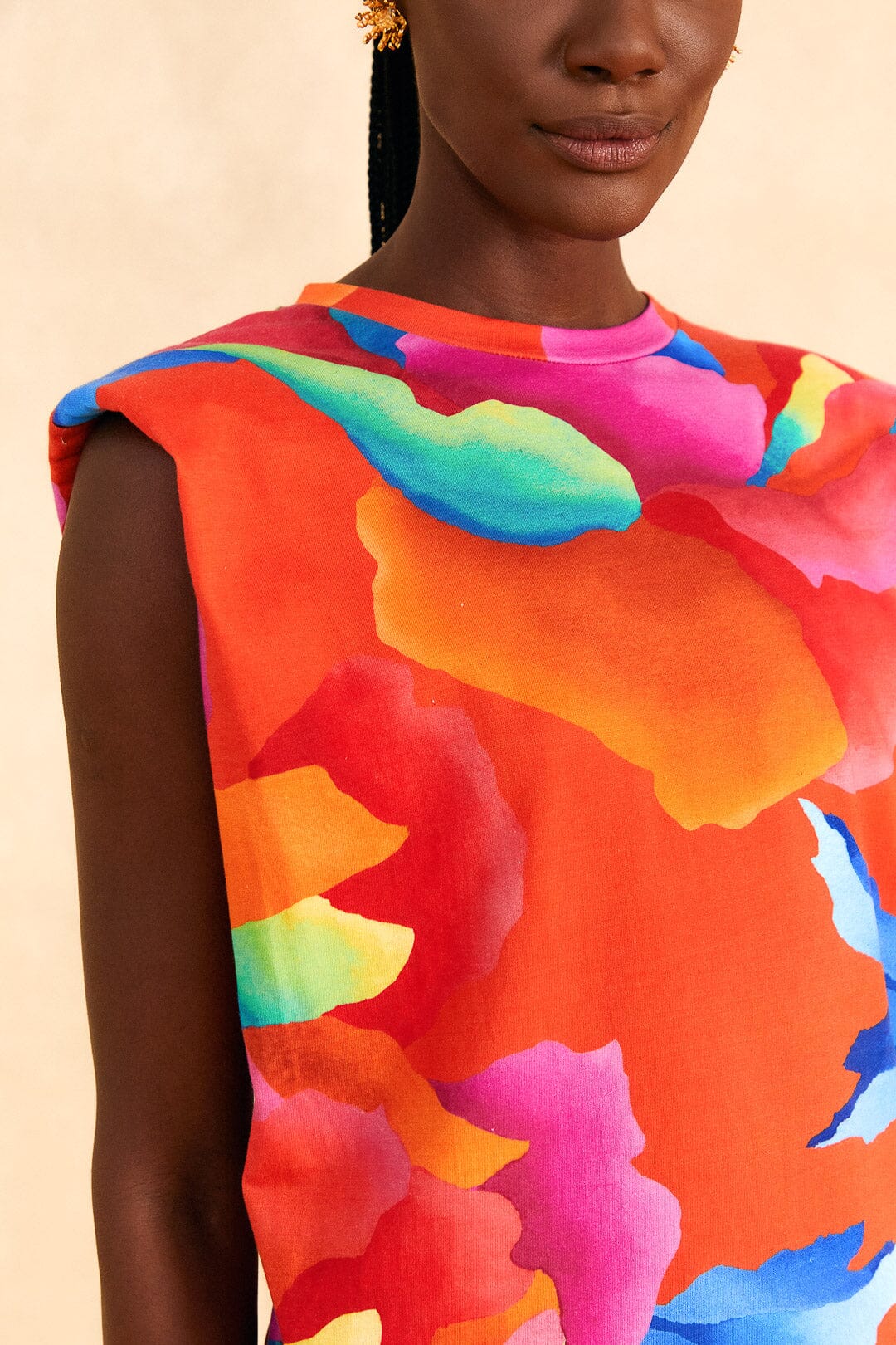 ombre t shirt dress ASOS DESIGN