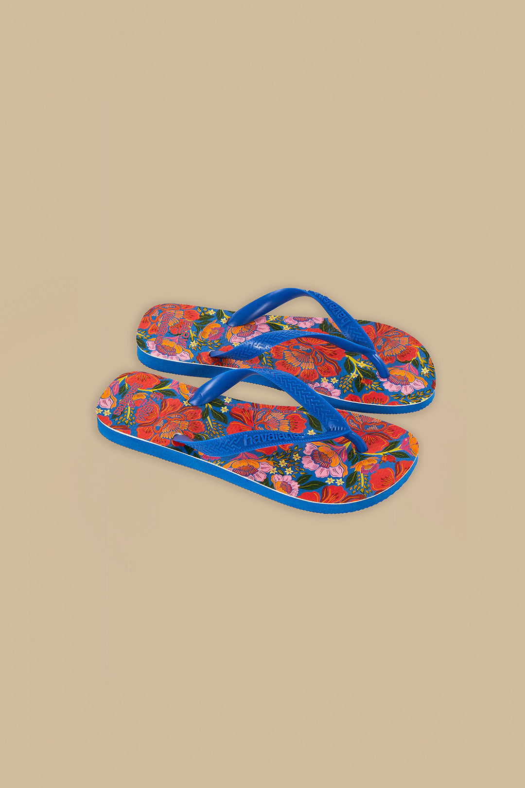 Sandales Havaianas Jardin Fleurs Bleues