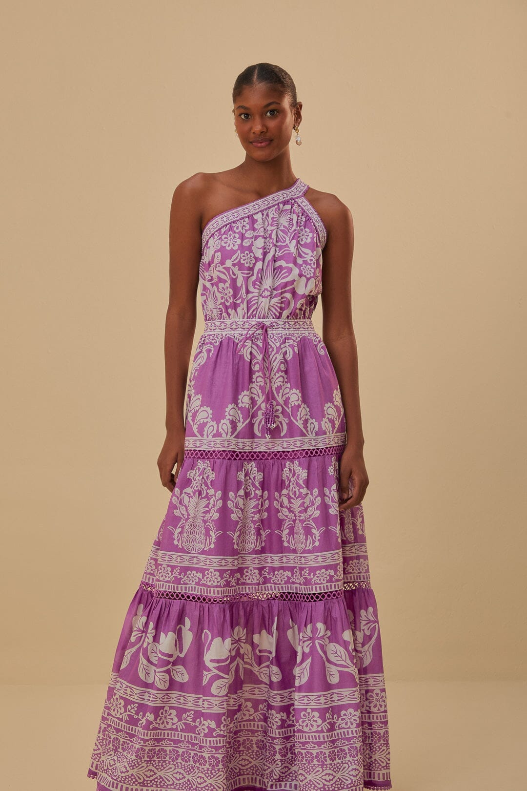 farm rio full garden pink maxi dress FARM Rio Full Garden Pink Maxi Dress