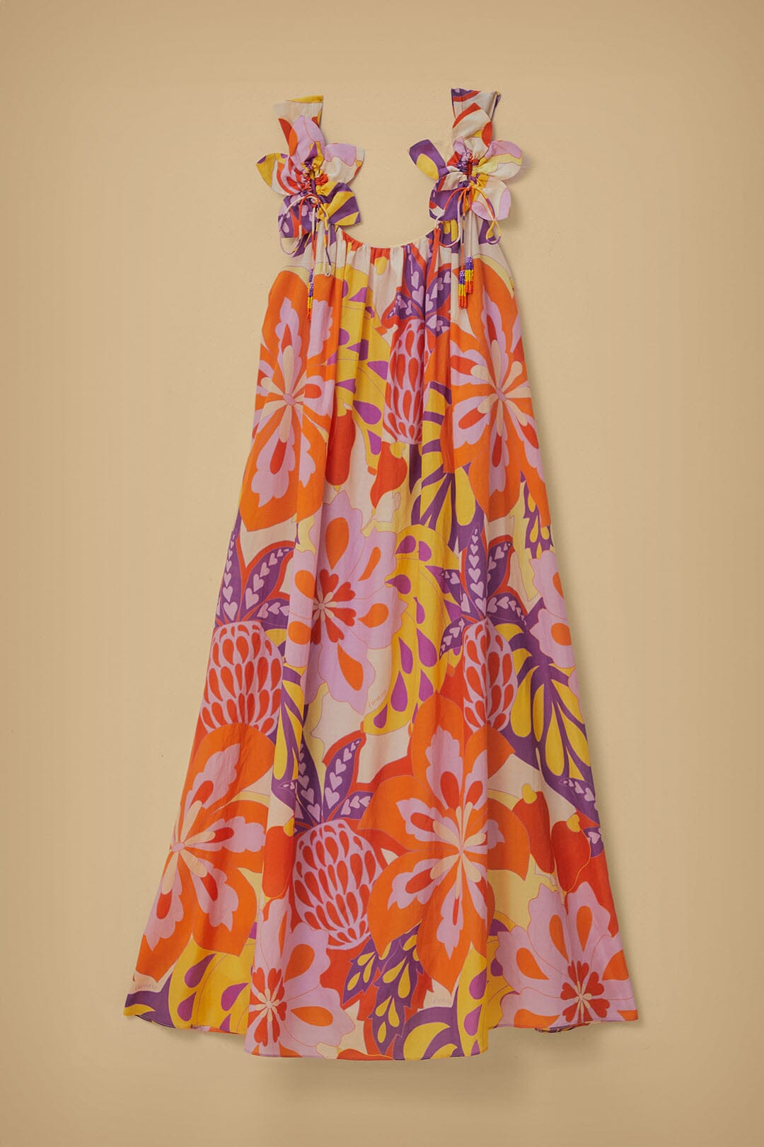 Lee Floral Sleeveless Maxi Dress