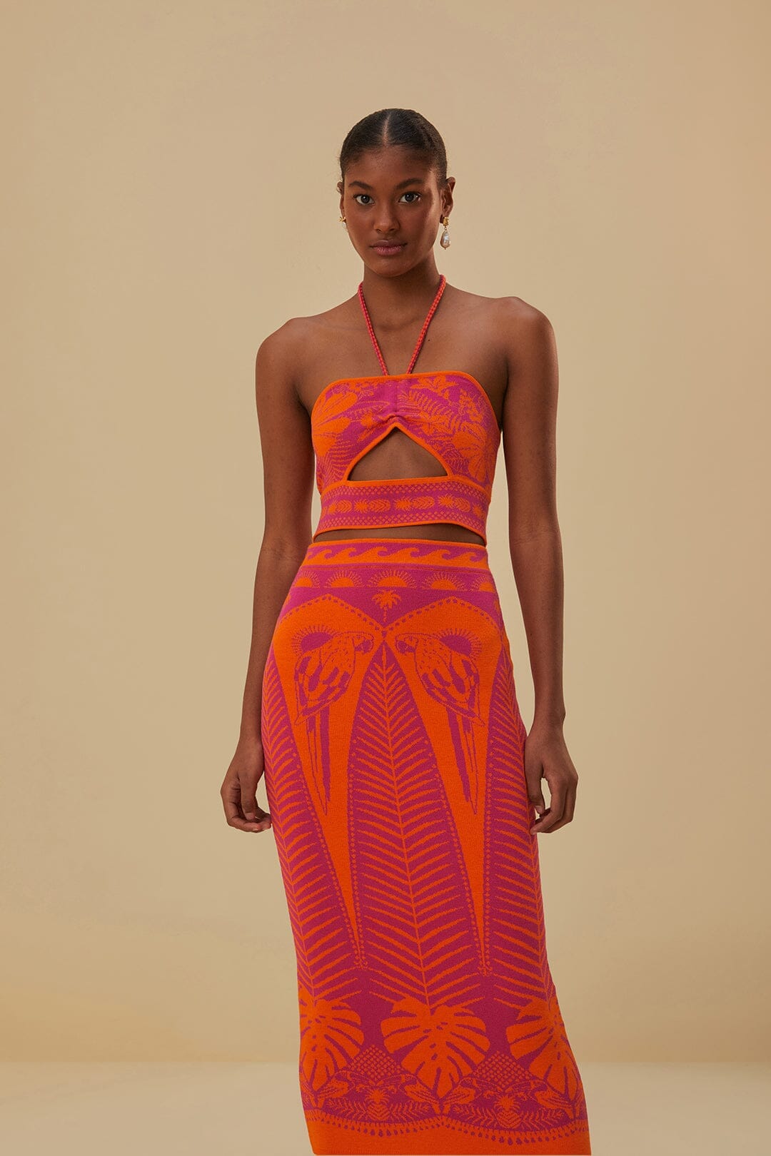 farm rio macaw elegance maxi dress Farm Rio