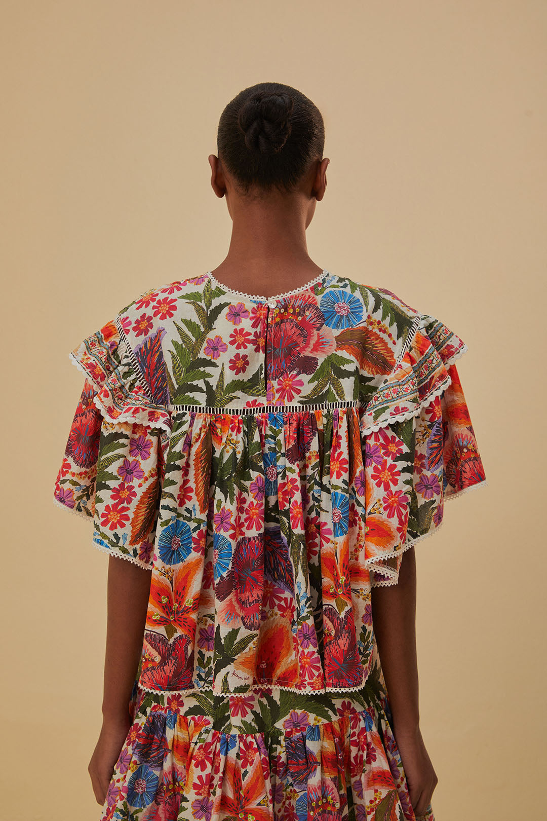 Off-White Tropical Yard Blouse