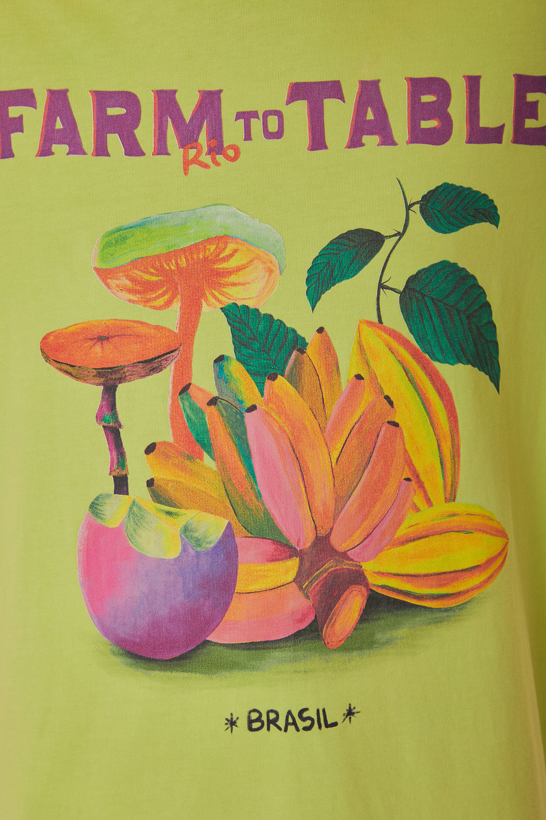 Green Farm - Rio To Table - T-shirt en coton biologique