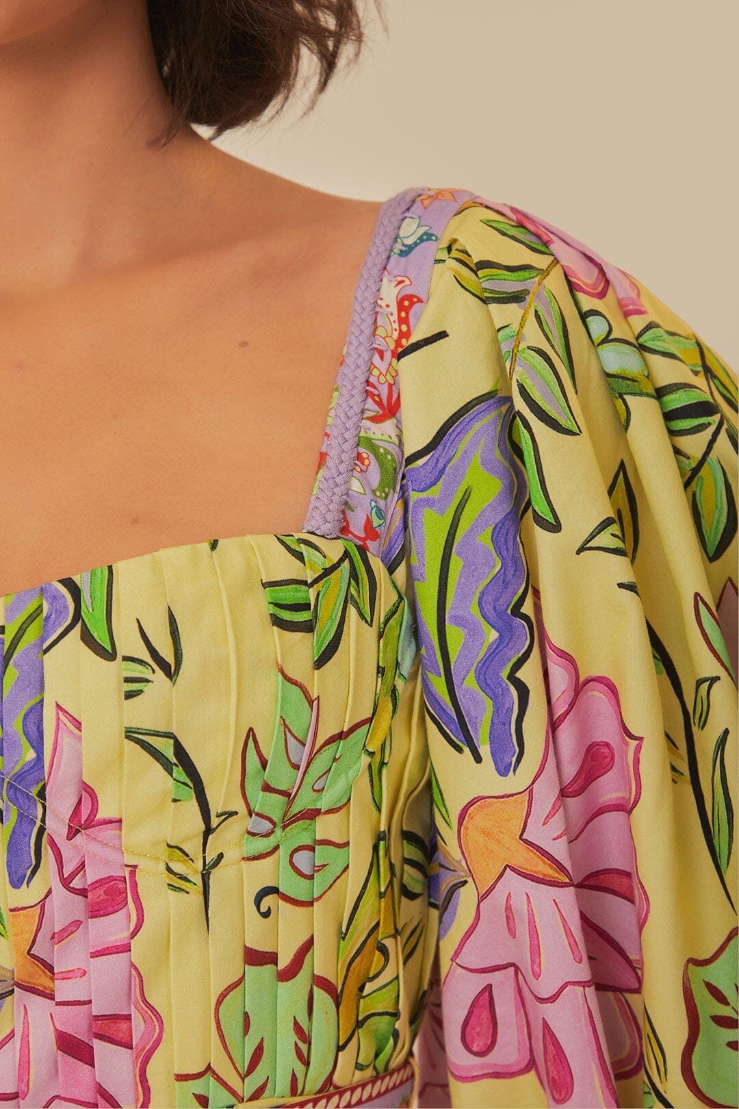 farm rio floral insects mini dress Floral Insects Mini Dress