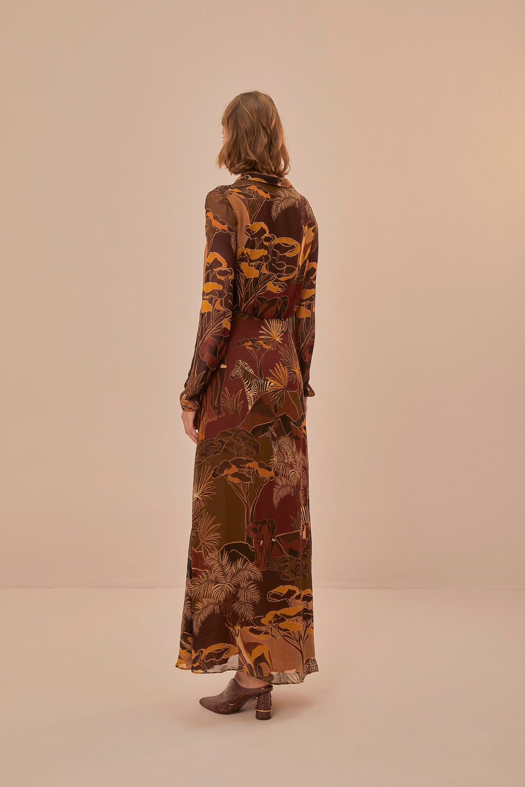 Robe longue Savana Dream caramel