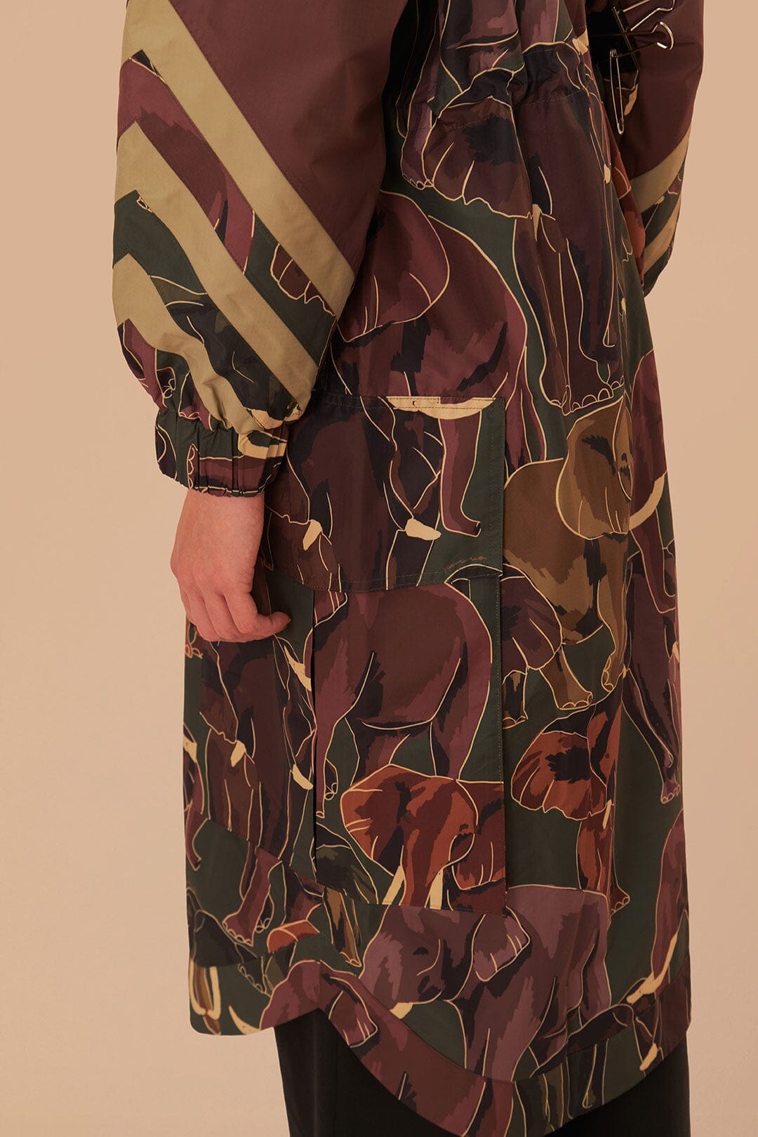 Elephants Maxi Raincoat