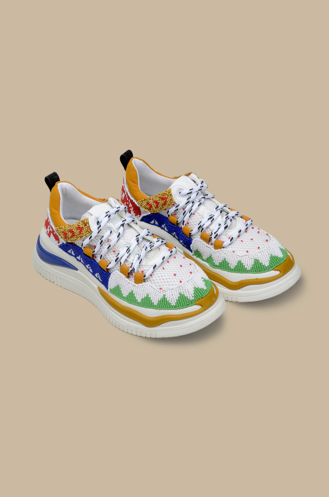 Multicolor Beaded Apolo Sneaker