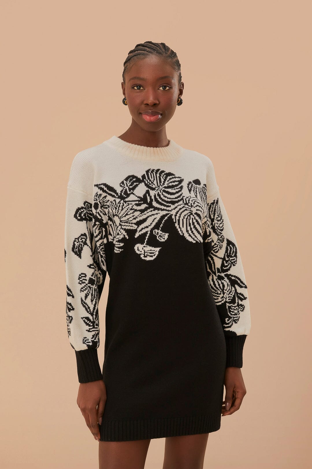 Surreal Garden Knit Sweaterdress