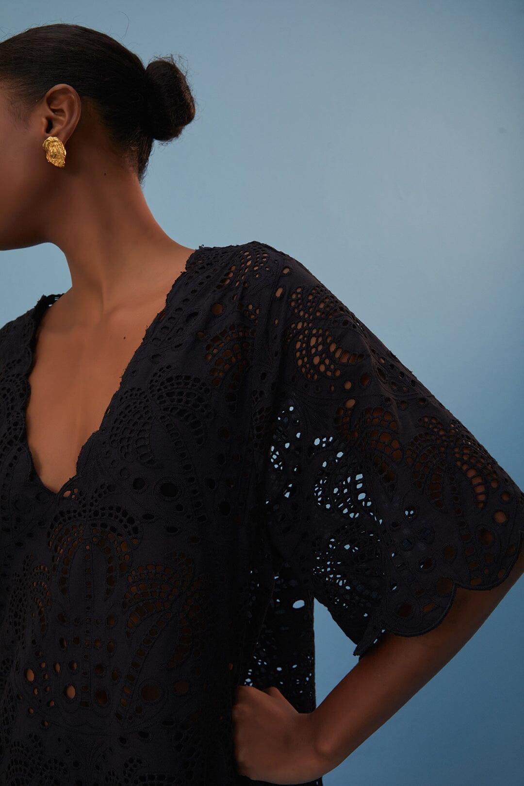 Black Lace Cover Up