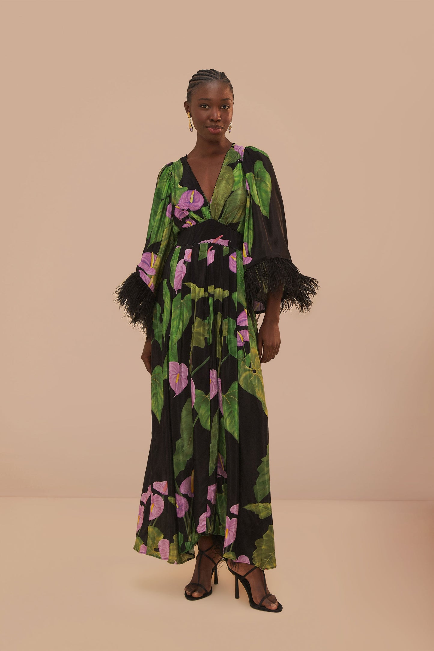 Caftan Anthurium Noir