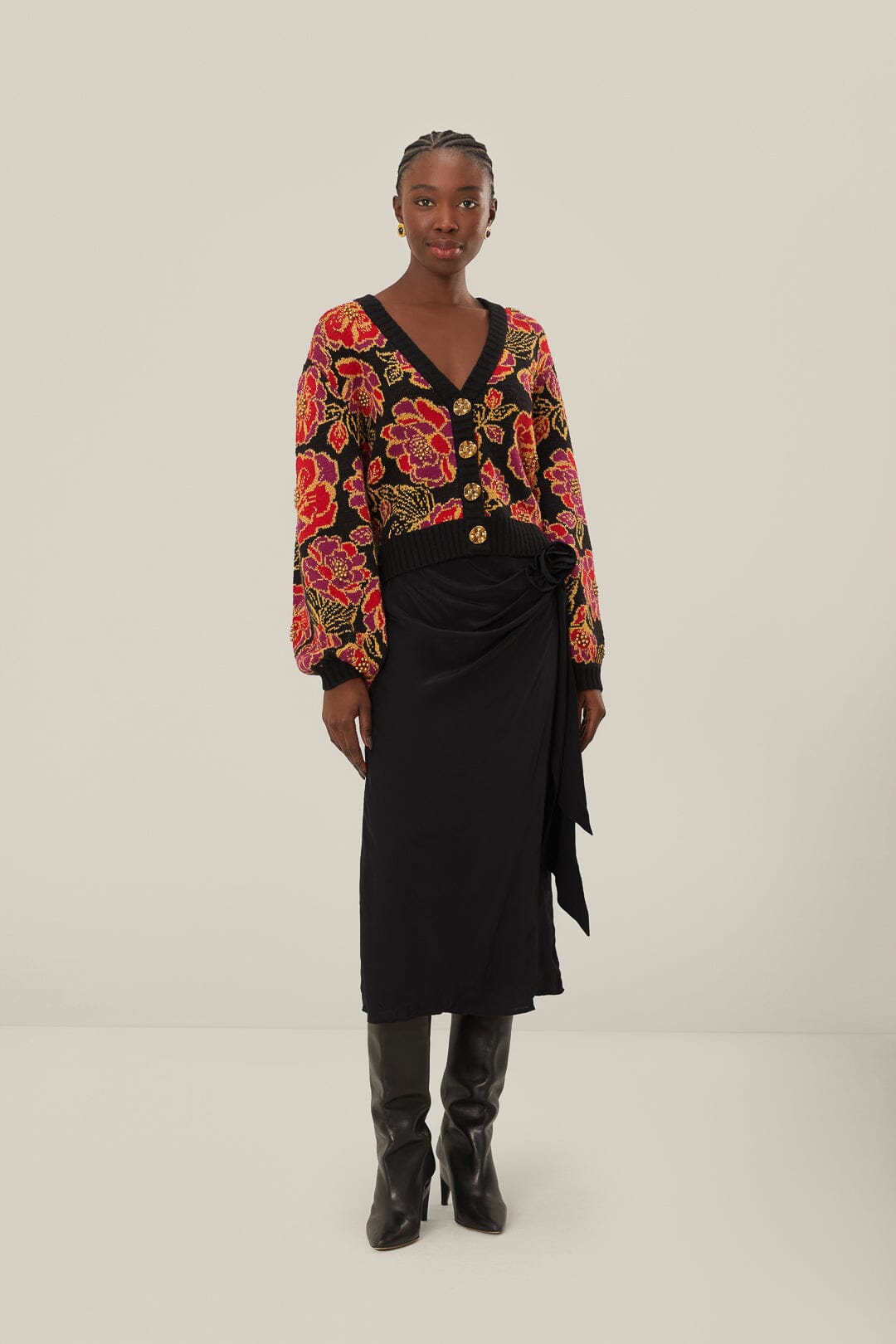 Black Midi Skirt