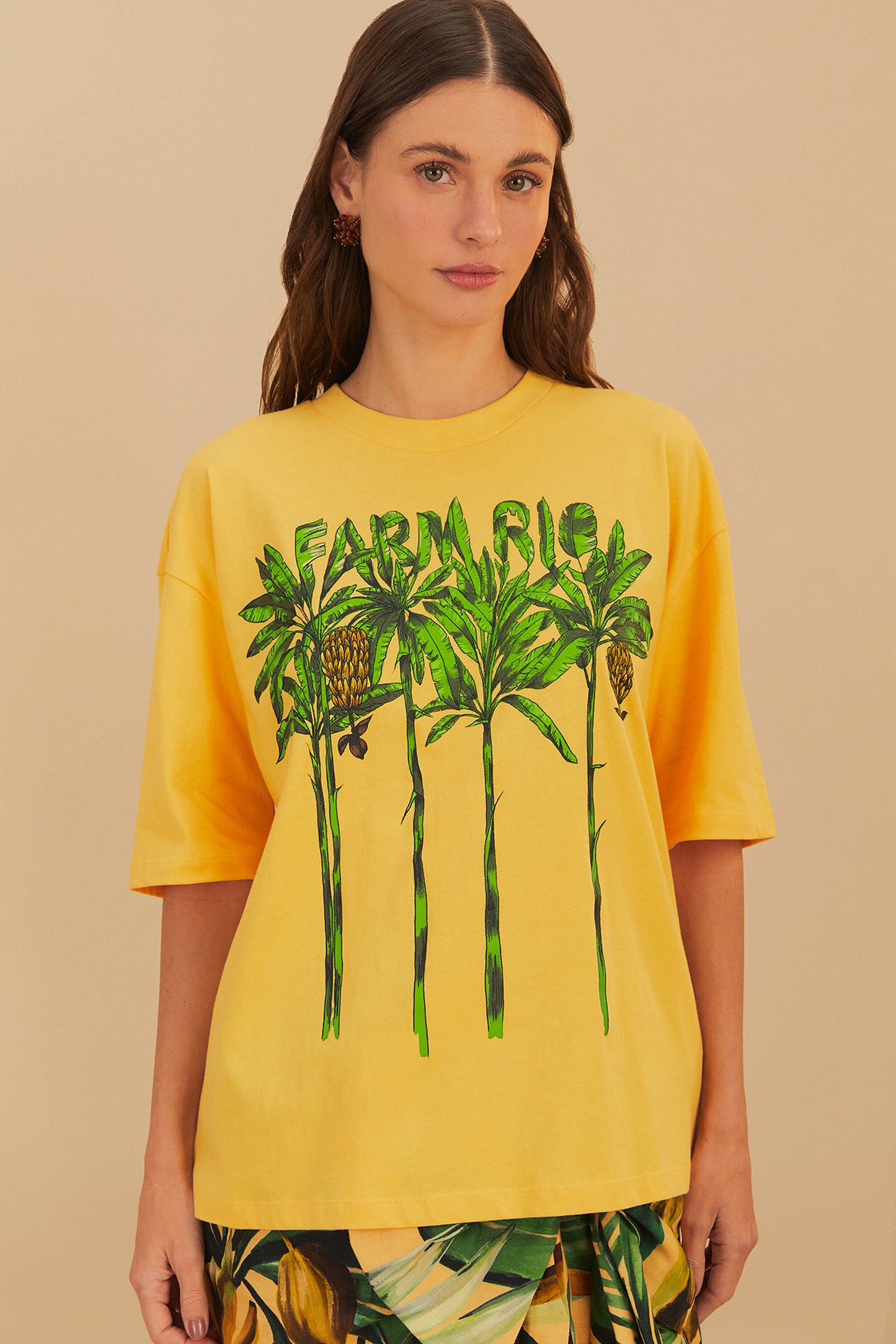 T-SHIRT PLISSÉ FARMRIO