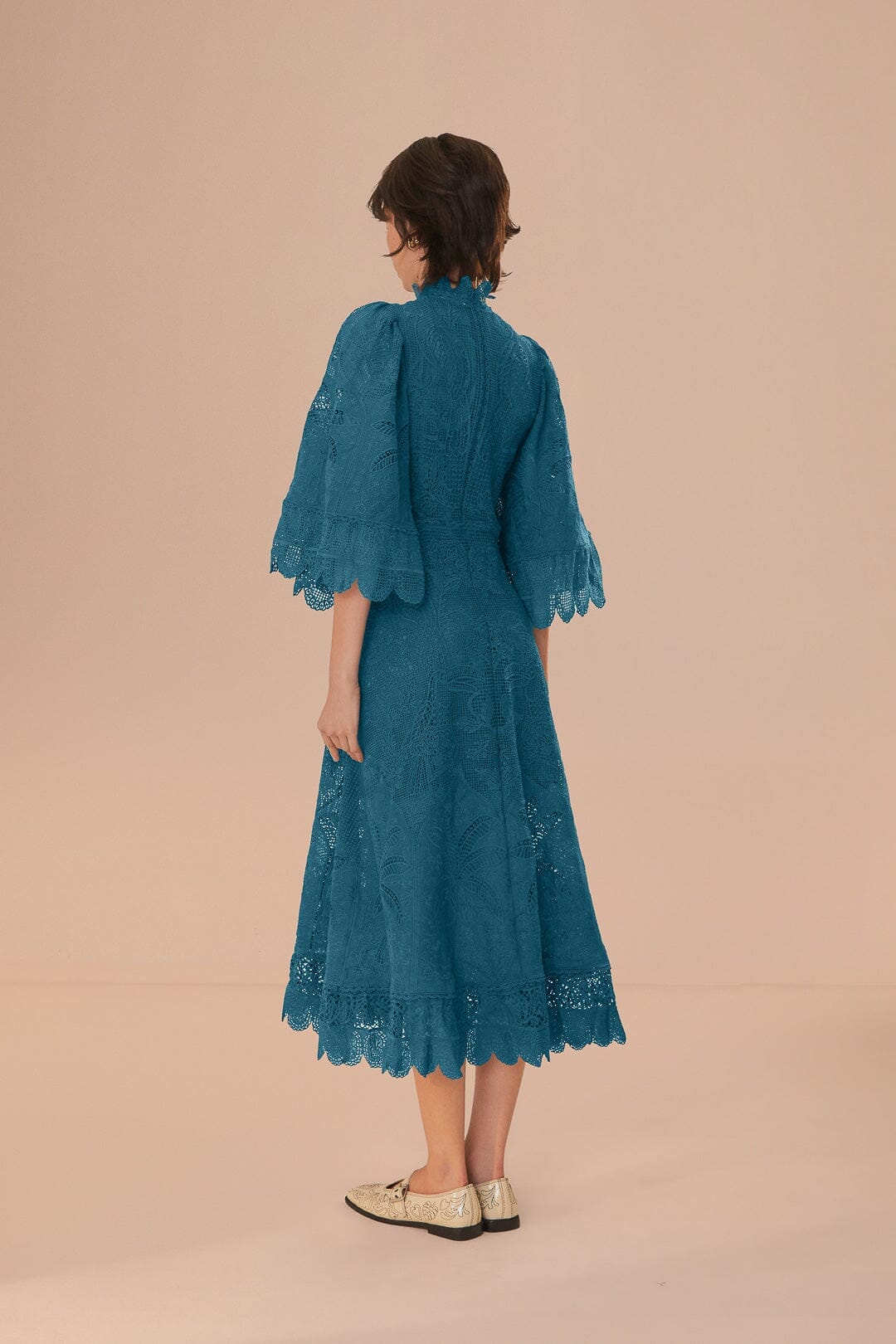 farm rio green leaves cut out midi dress FARM Rio Green Monstera Leaf Sleeveless Maxi Dress XS / Green