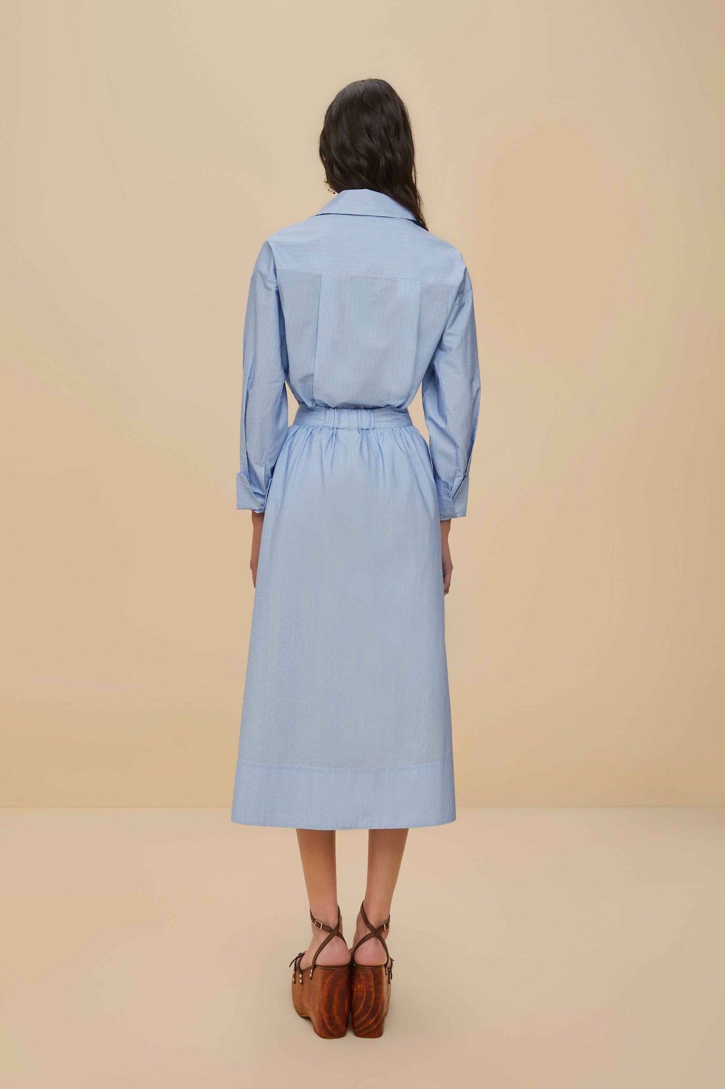 farm rio blue banana midi dress Blue Lace Banana Midi Dress FARM Rio