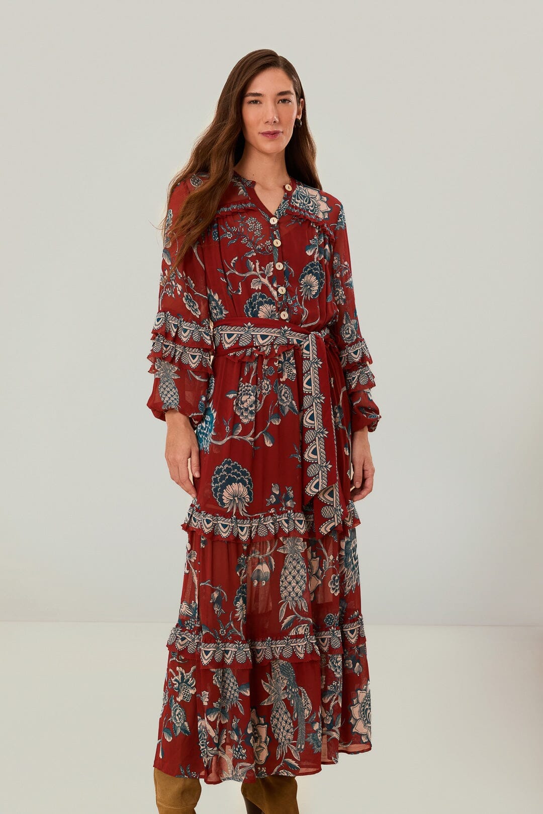 farm rio tropical wrap maxi dress Tropical Dream Maxi Dress